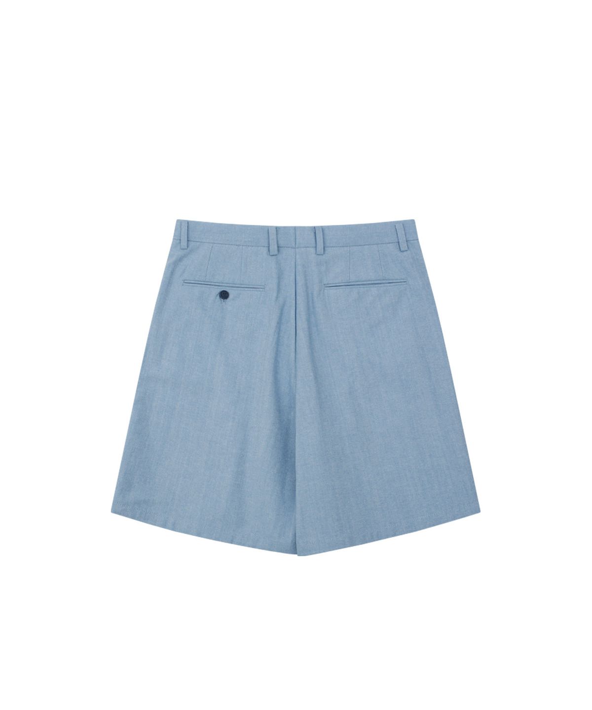 홍우성(HONGWOOSUNG) 2TUCKS DENIM SHORTS_LIGHT BLUE