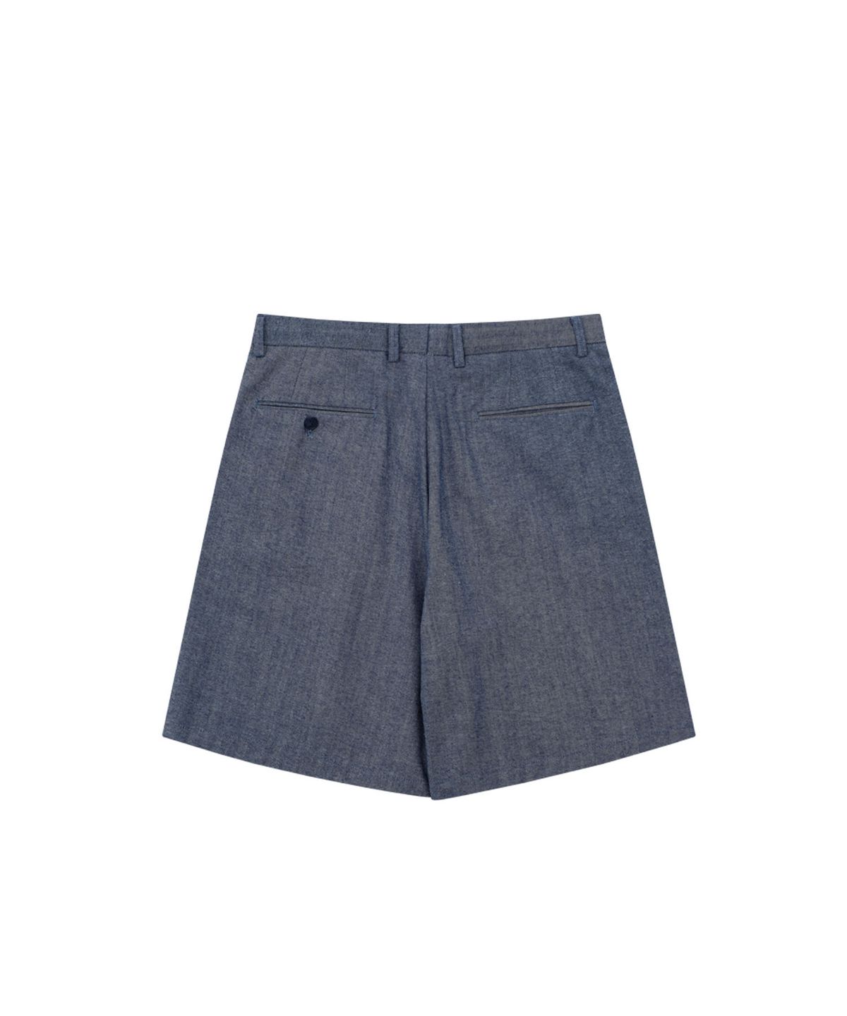 홍우성(HONGWOOSUNG) 2TUCKS DENIM SHORTS_INDIGO