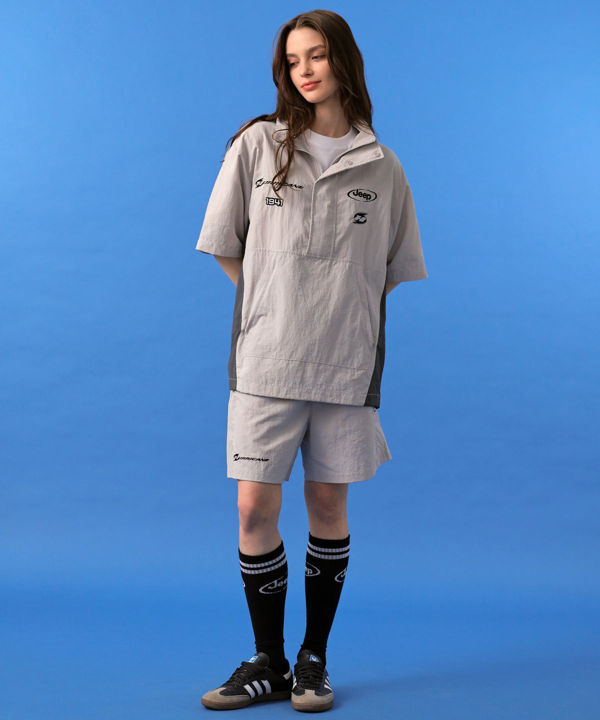 지프(JEEP) PARIS Sports 나일론 반바지 (JP5PTU850LR)