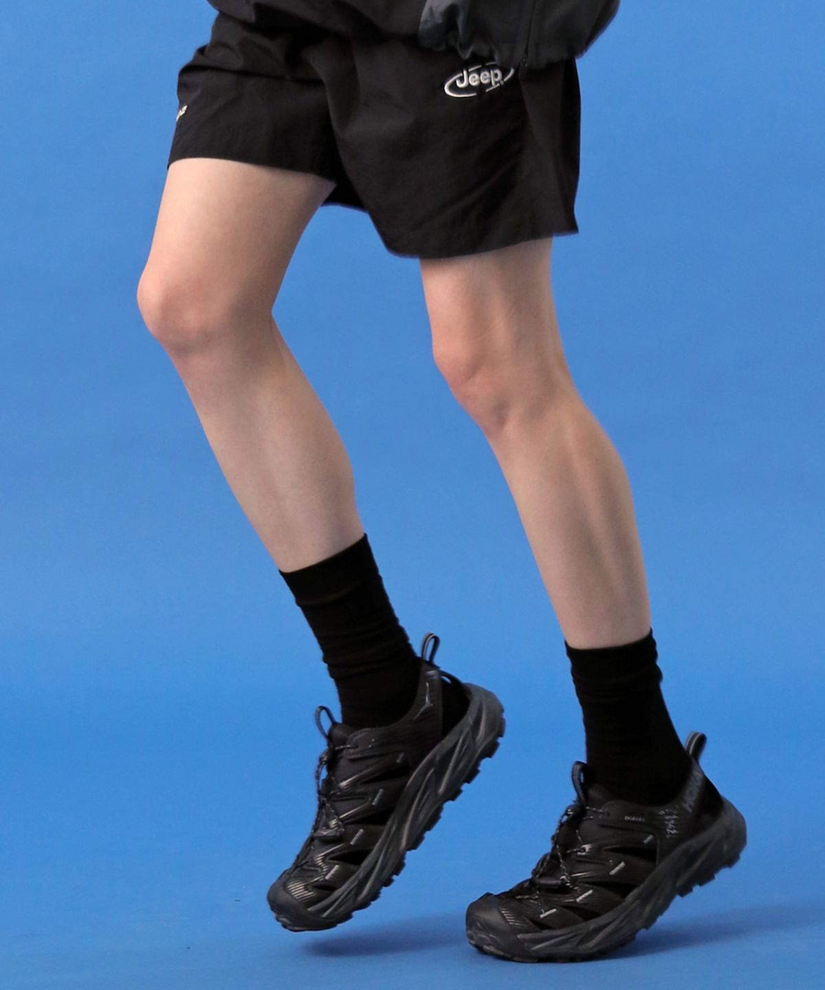 지프(JEEP) PARIS Sports 나일론 반바지 (JP5PTU850BK)