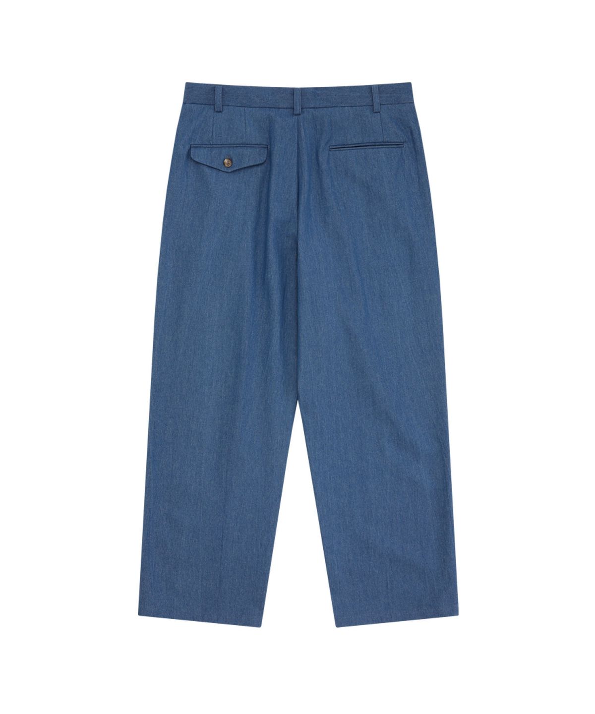 홍우성(HONGWOOSUNG) TAPERED FIT TROUSERS_LIGHT BLUE
