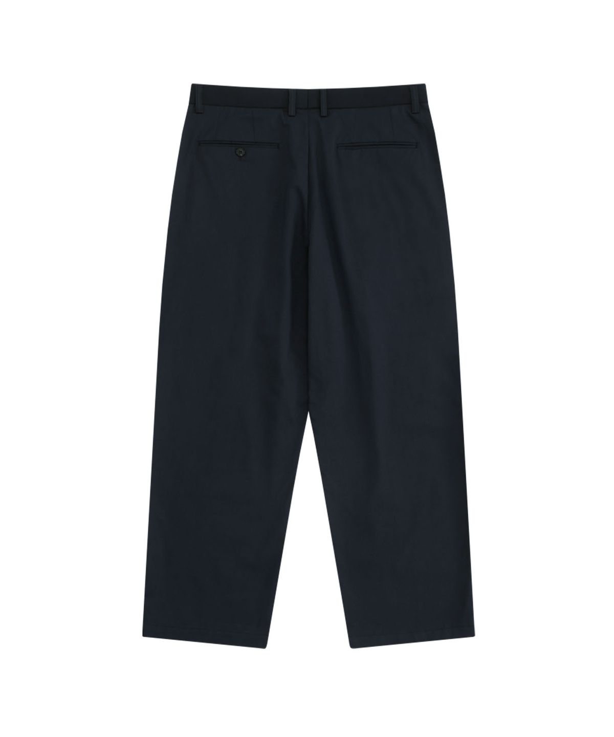 홍우성(HONGWOOSUNG) TAPERED 1 TUCK TROUSERS_NAVY