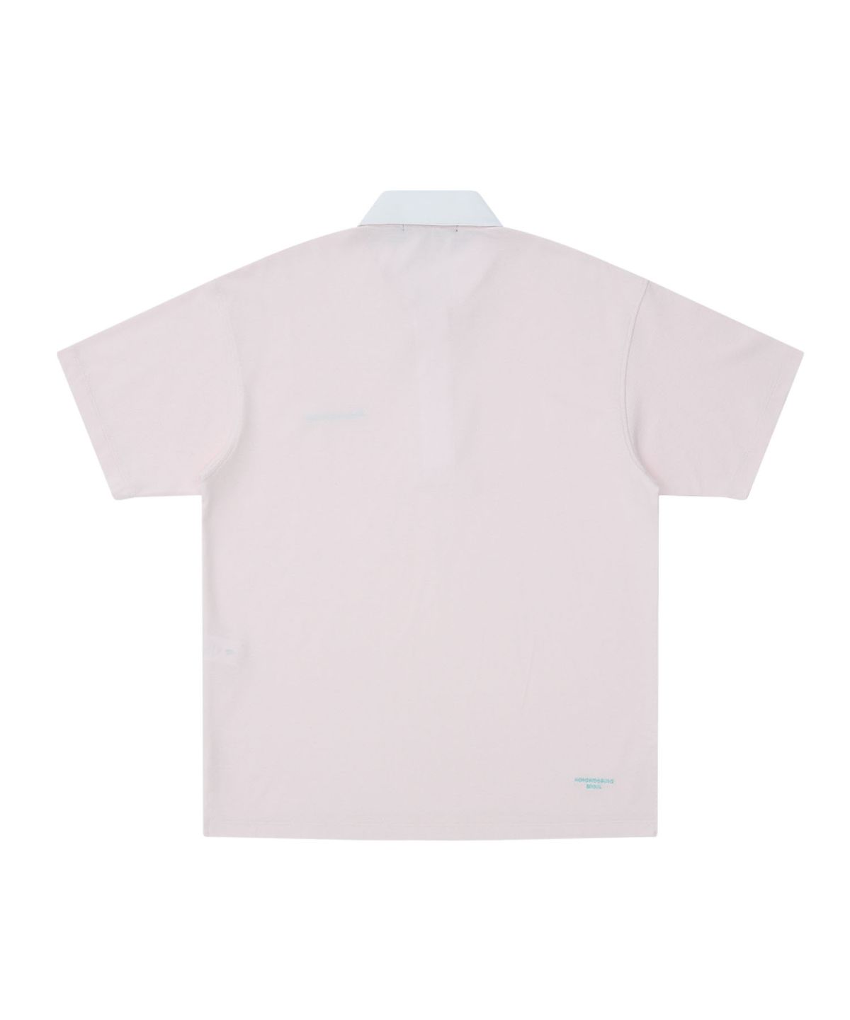 홍우성(HONGWOOSUNG) H LOGO PIQUE SHIRTS_PINK