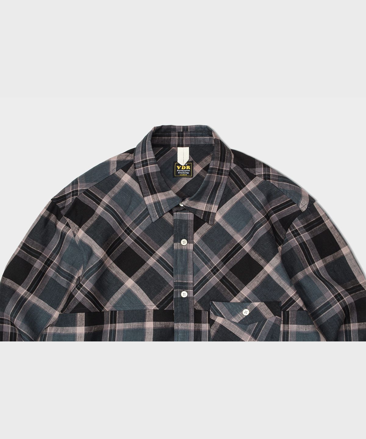 비디알(VDR) LINEN SHIRTS [Rain Forest]