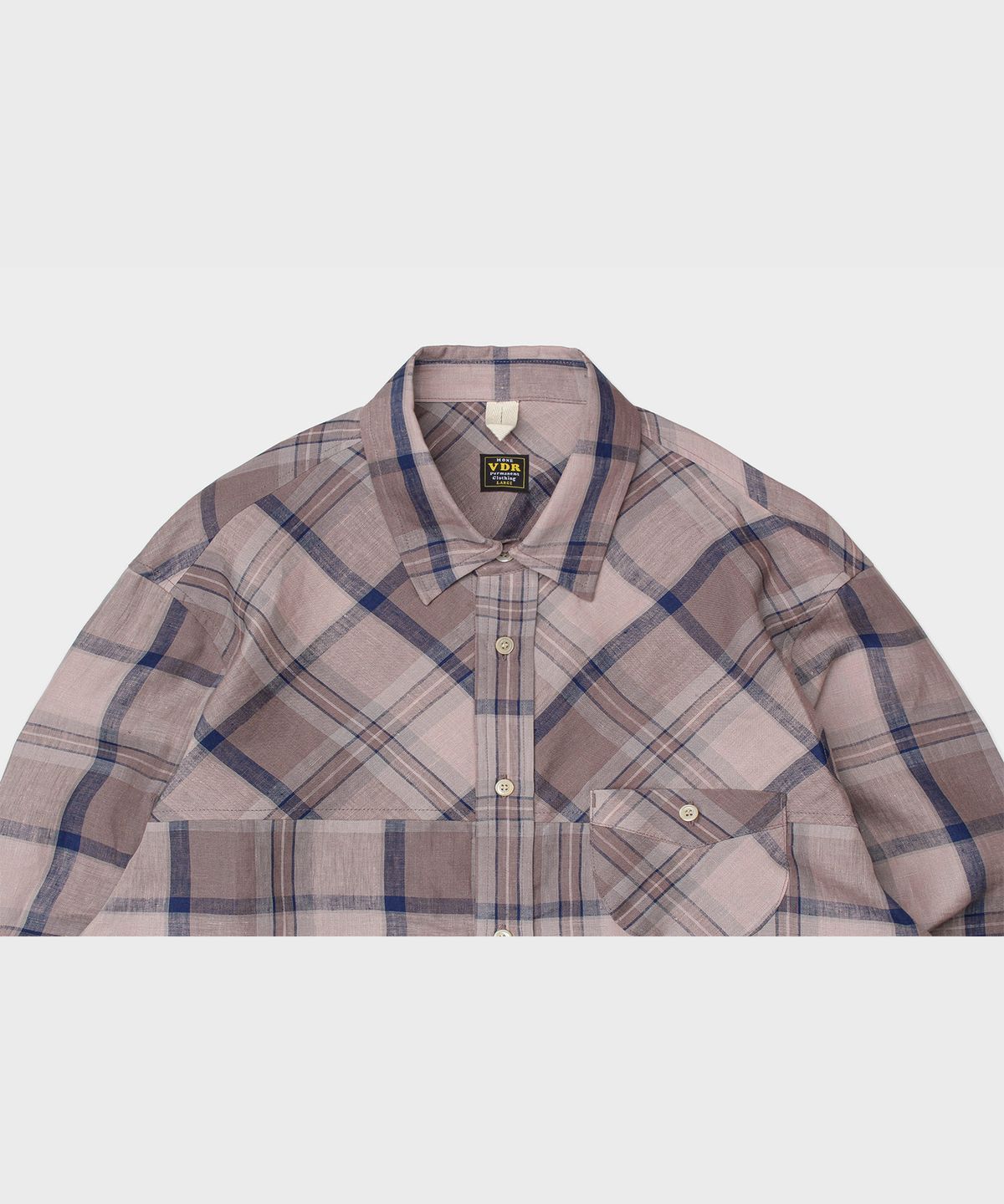 비디알(VDR) LINEN SHIRTS [Lavender]