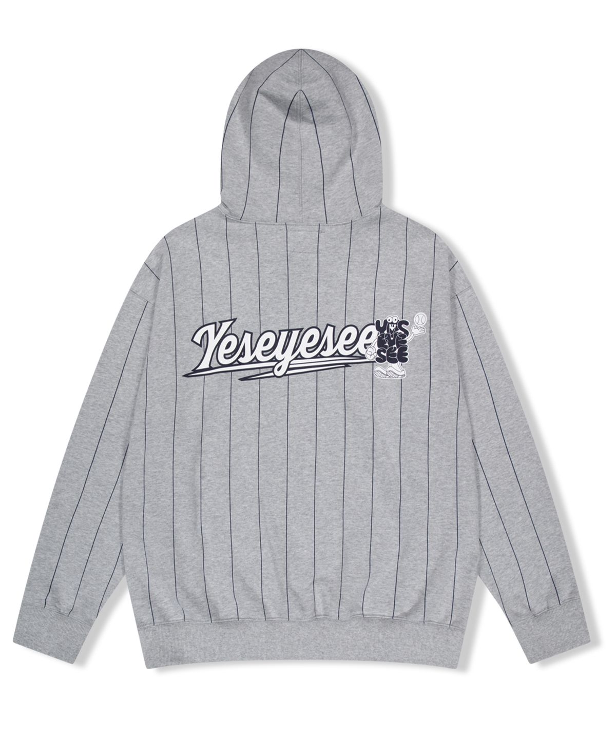 예스아이씨(YESEYESEE) Y.E.S Eagles Hoodie Grey