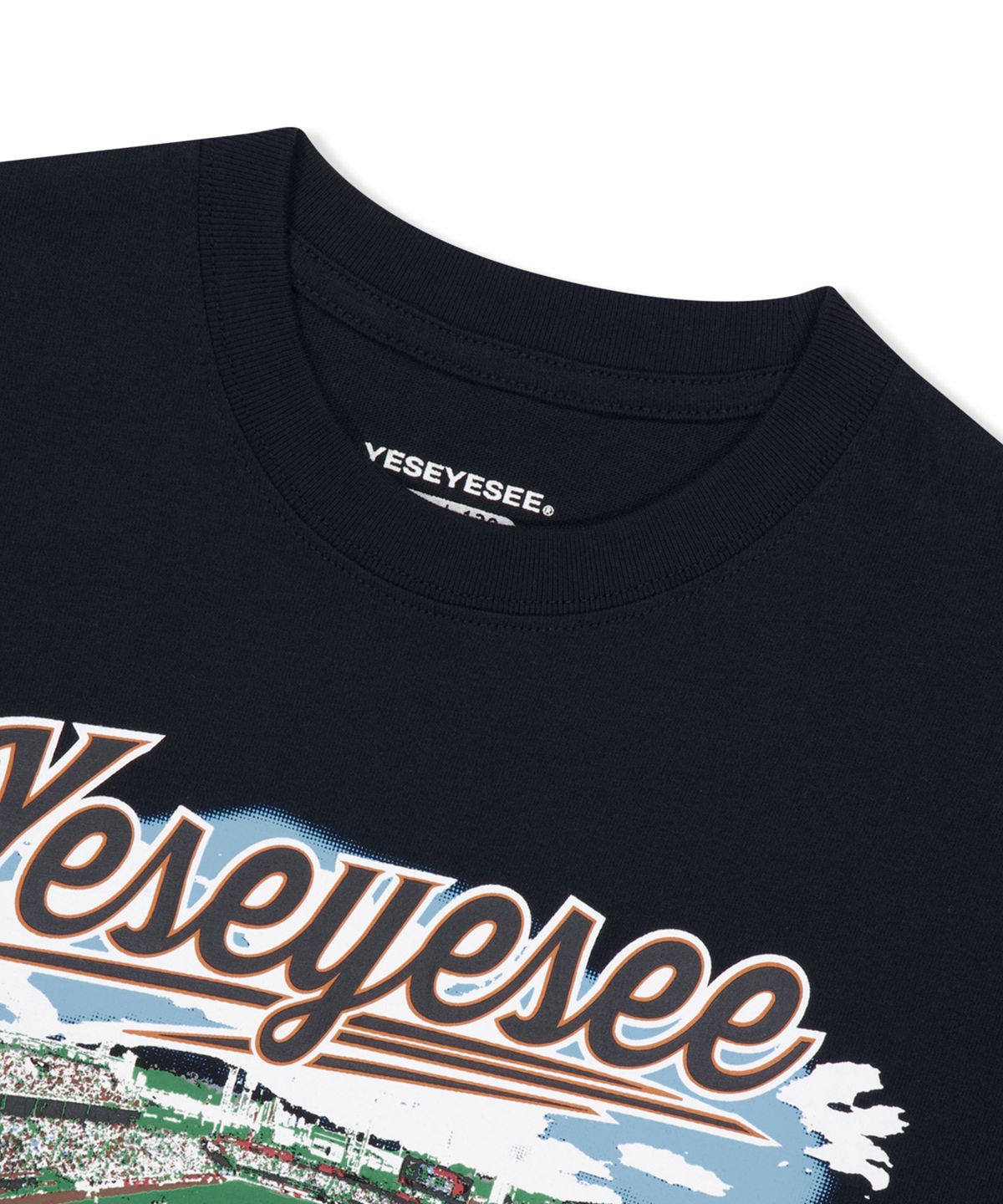 예스아이씨(YESEYESEE) Y.E.S Eagles Park Kids Tee Black