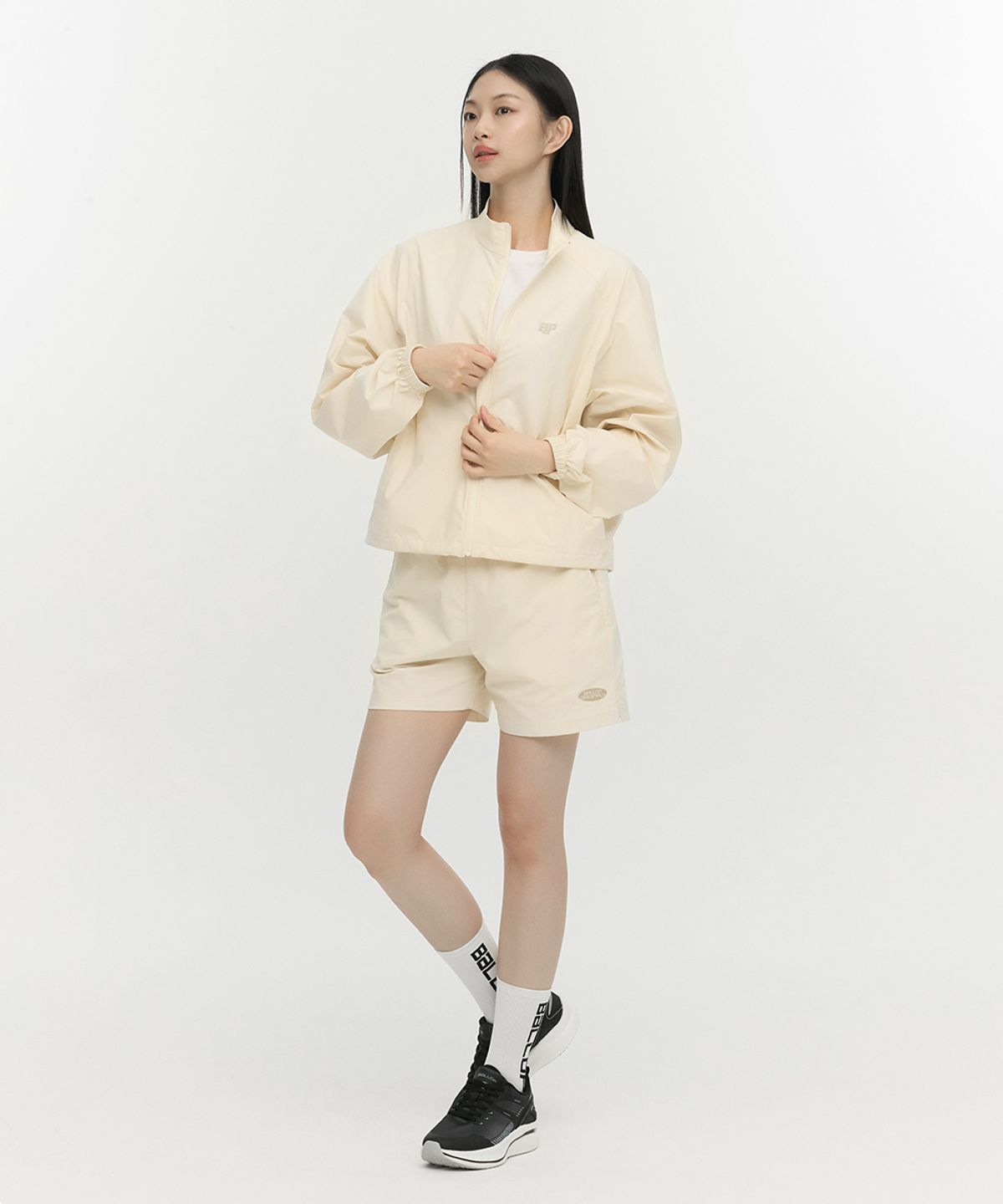 밸롭(BALLOP) 여성 플라이테크 숏츠 라이트베이지
