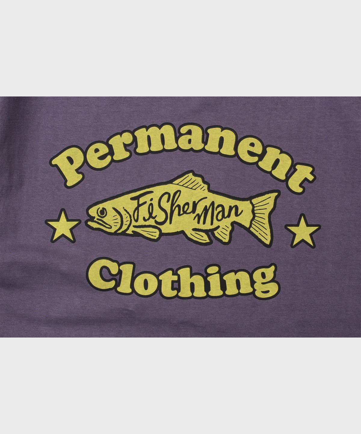 비디알(VDR) FISHERMAN T-SHIRT [Vintage Purple]