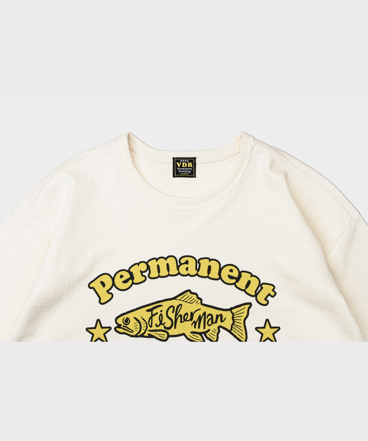 비디알(VDR) FISHERMAN T-SHIRT [Vanilla]