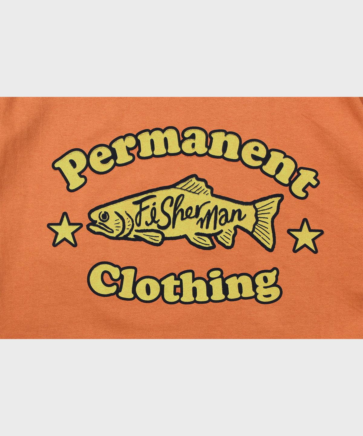 비디알(VDR) FISHERMAN T-SHIRT [Sun Orange]