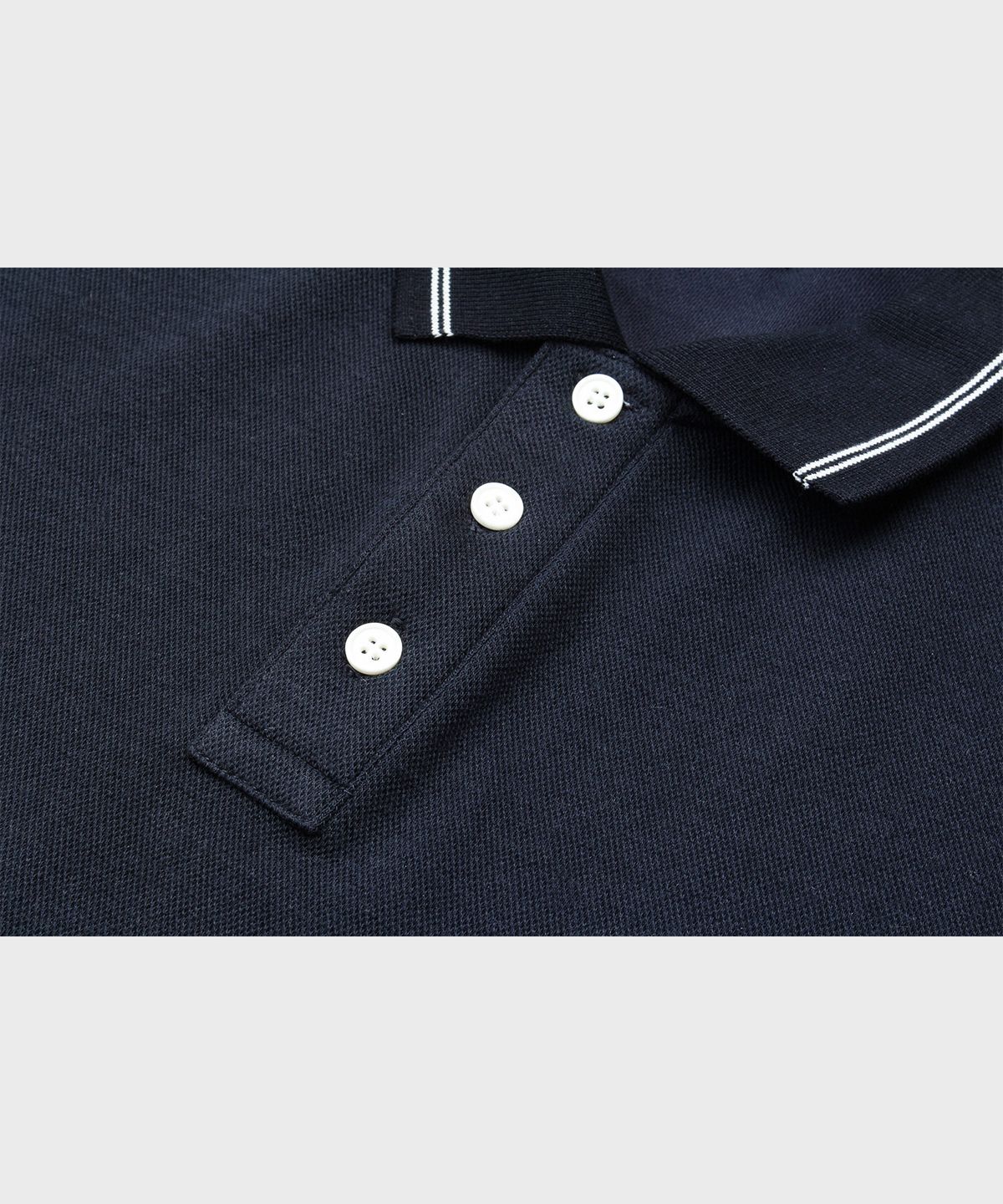 비디알(VDR) PIQUE SHORT SLEEVE SHIRT [Sailor Blue]