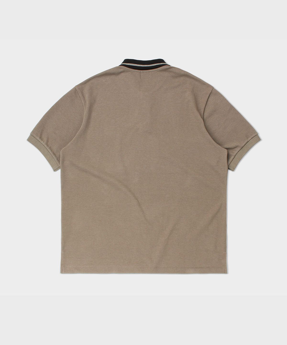 비디알(VDR) PIQUE SHORT SLEEVE SHIRT [Mushroom]