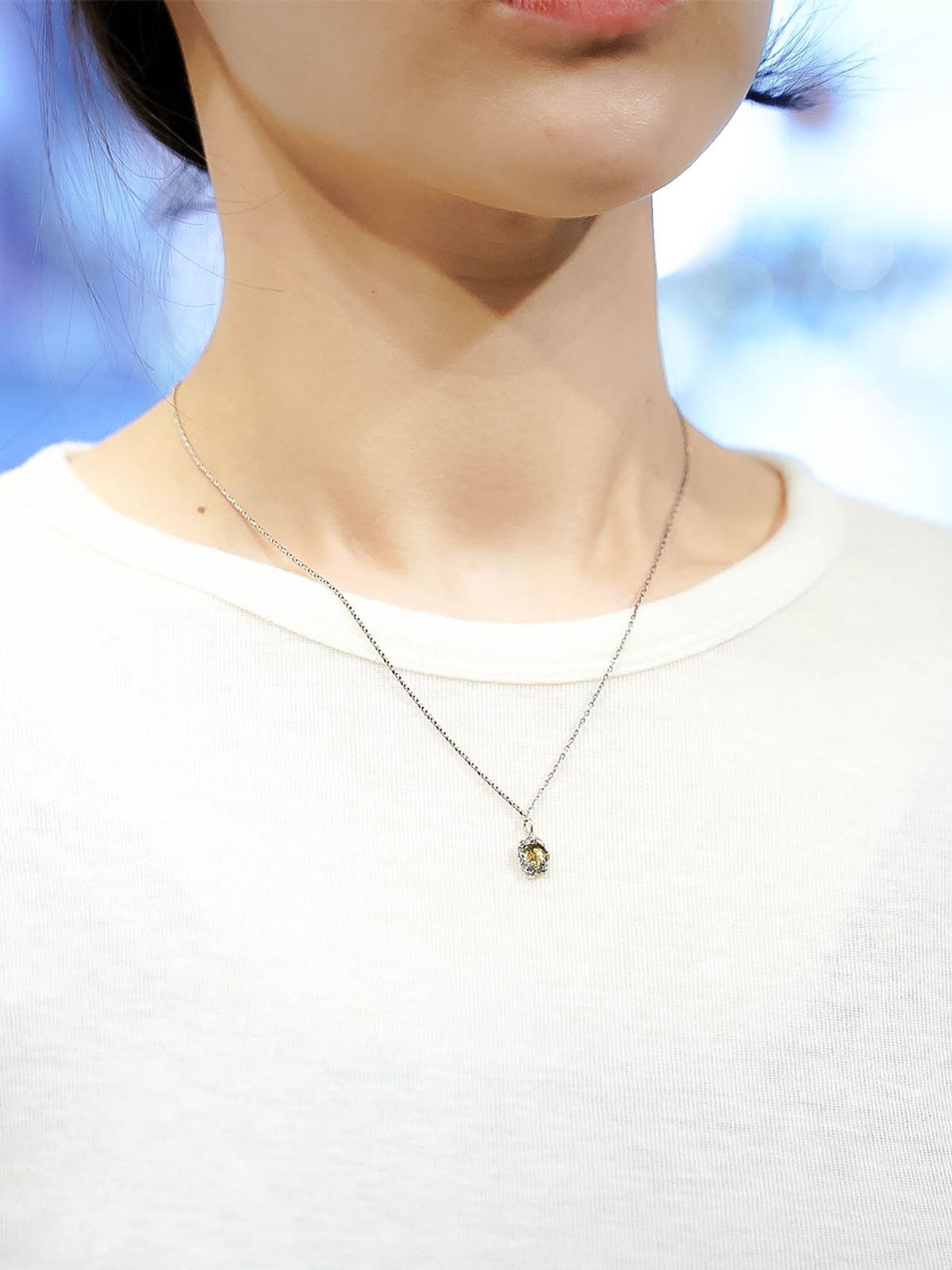 하랑(HARANG) HR 216N_Citrine Necklace