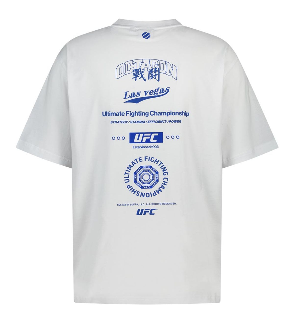 유에프씨 스포츠(UFC SPORT) UFC 콜렉트 릴렉스핏 반팔 티셔츠 화이트 U2SSV2360WH