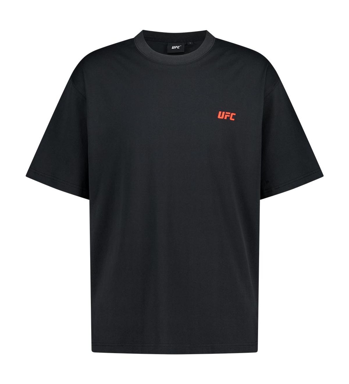 유에프씨 스포츠(UFC SPORT) UFC 콜렉트 릴렉스핏 반팔 티셔츠  블랙 U2SSV2360BK