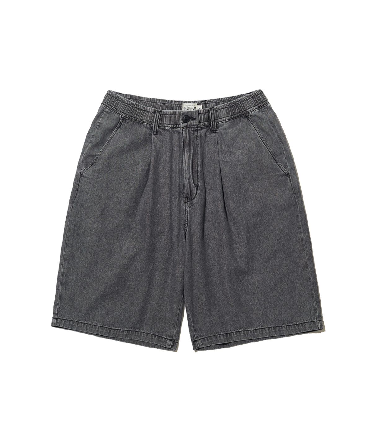 빅유니온(BIG UNION) EASY DENIM SHORTS / BLACK DENIM
