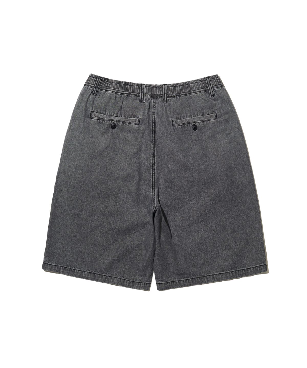 빅유니온(BIG UNION) EASY DENIM SHORTS / BLACK DENIM