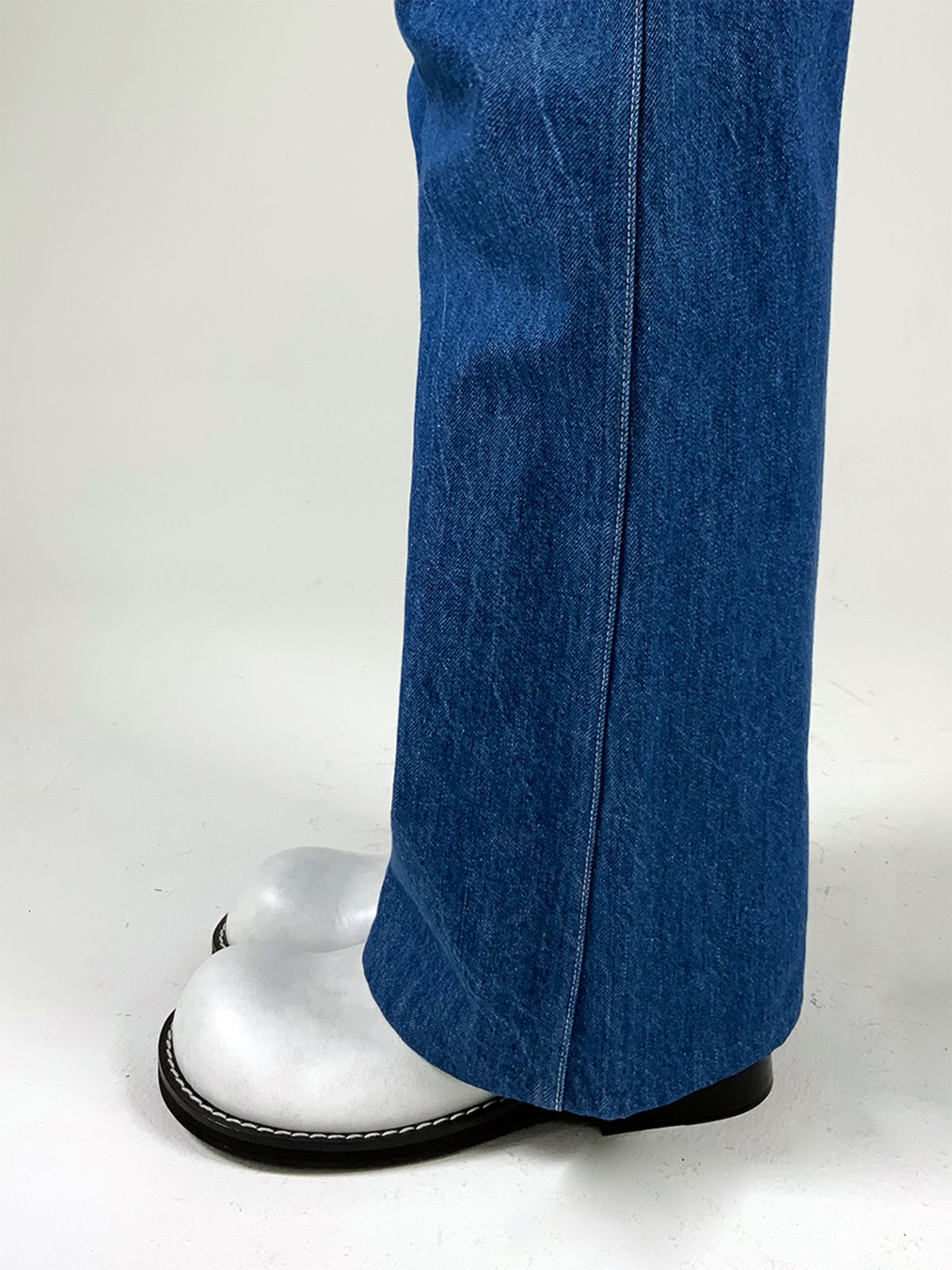 히푸(hippu) Mule Women [Damage White]