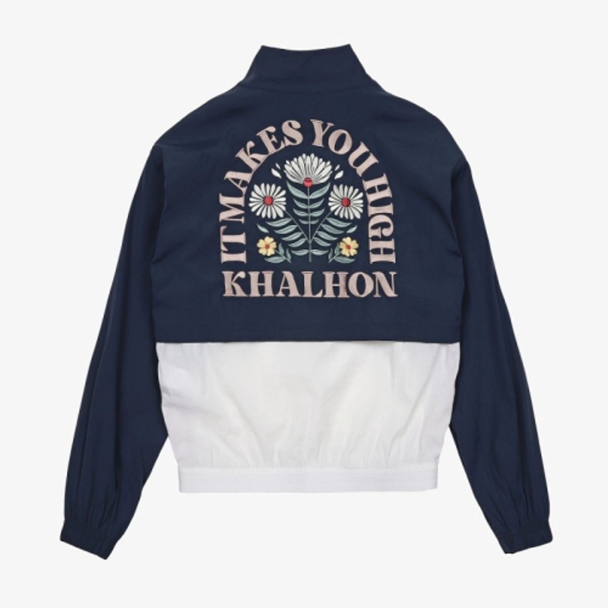 깔롱 골프(KHALHON) 나일론 아노락 (다크 네이비)