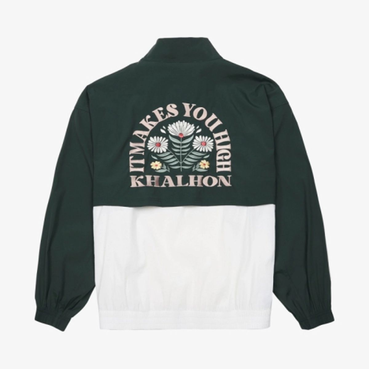 깔롱 골프(KHALHON) 나일론 아노락 (다크 그린)