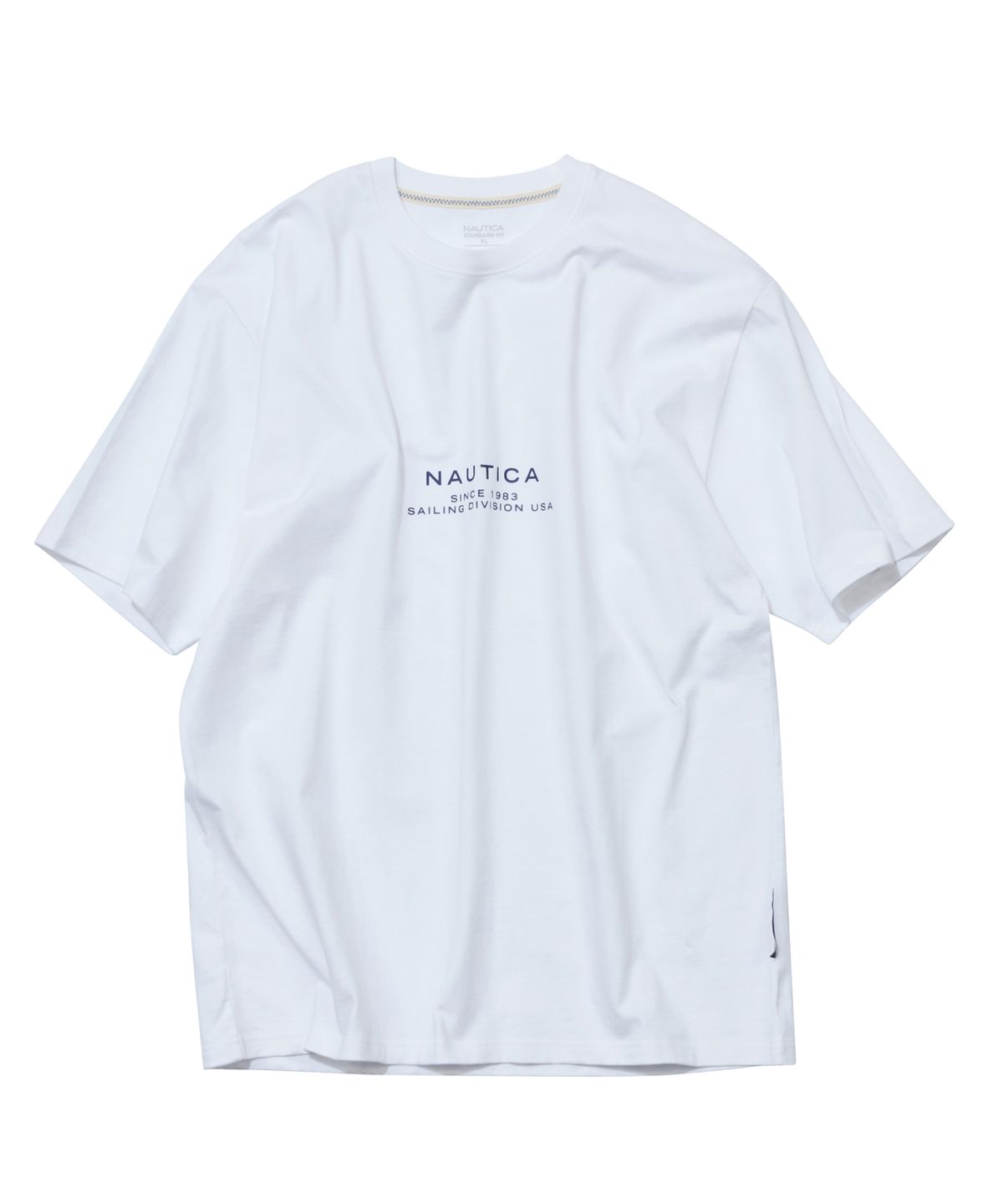 노티카(NAUTICA) 세일링 스몰로고 티셔츠
