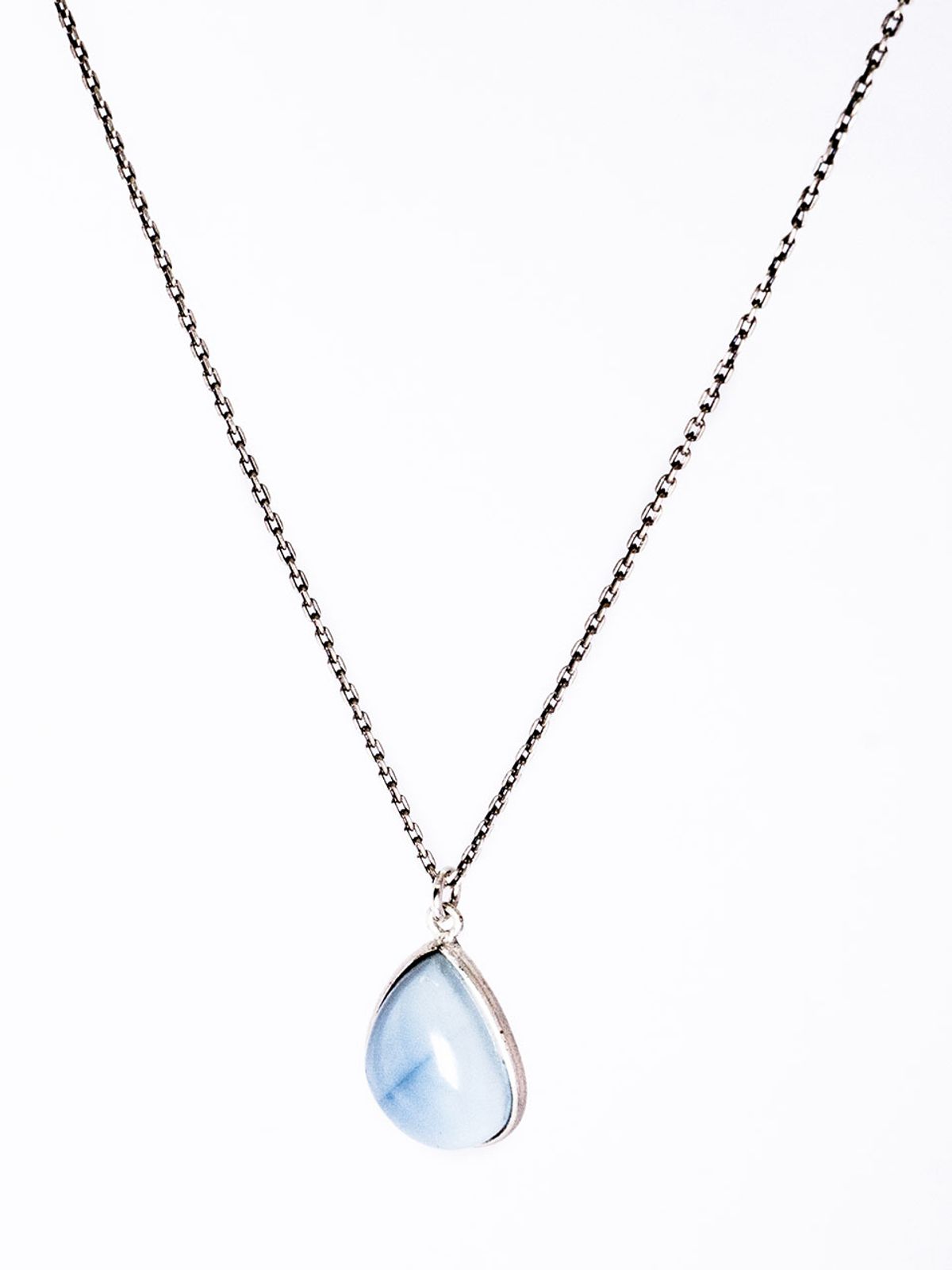 하랑(HARANG) HR 281N_Milky Aquamarine Necklace Necklace