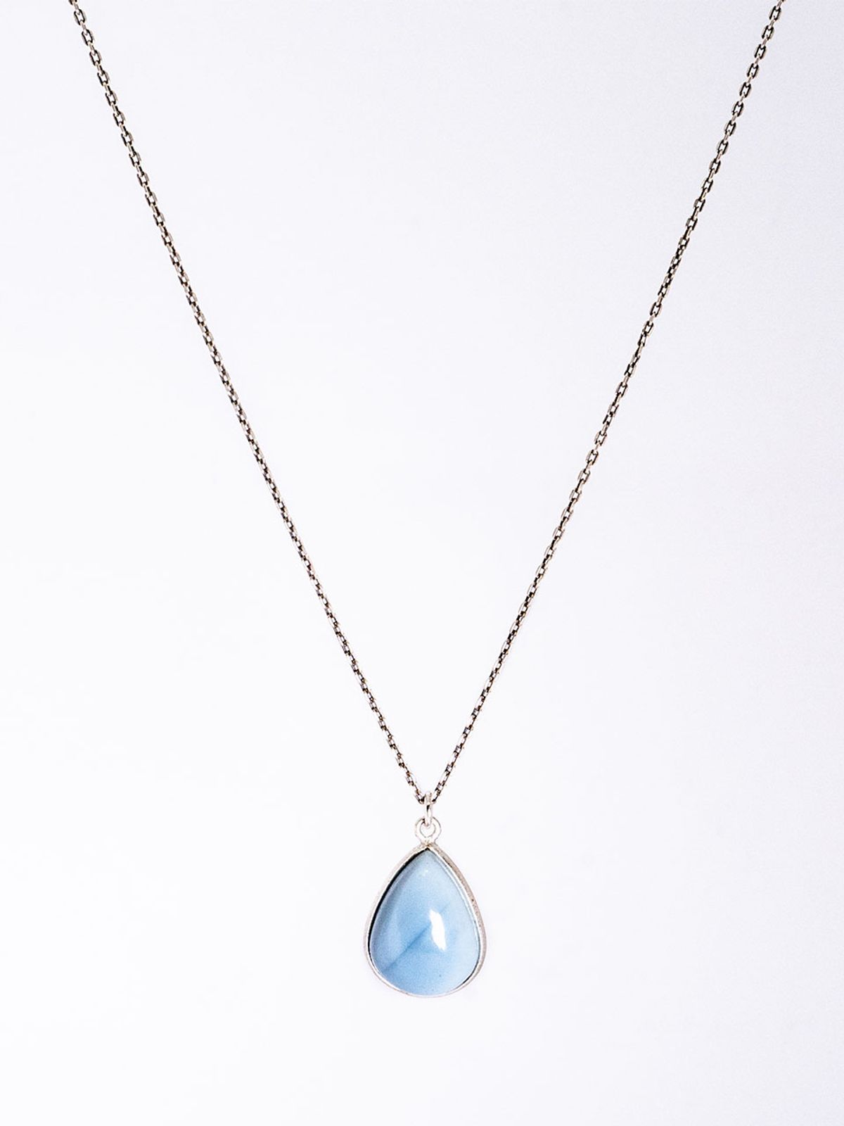 하랑(HARANG) HR 281N_Milky Aquamarine Necklace Necklace