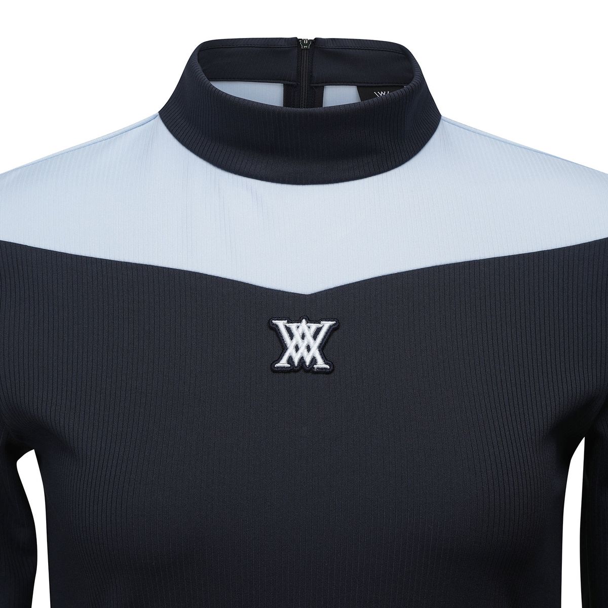 어뉴골프(ANEW GOLF) WOMEN SHOULDER BLOCK LONG T-SHIRT_NA