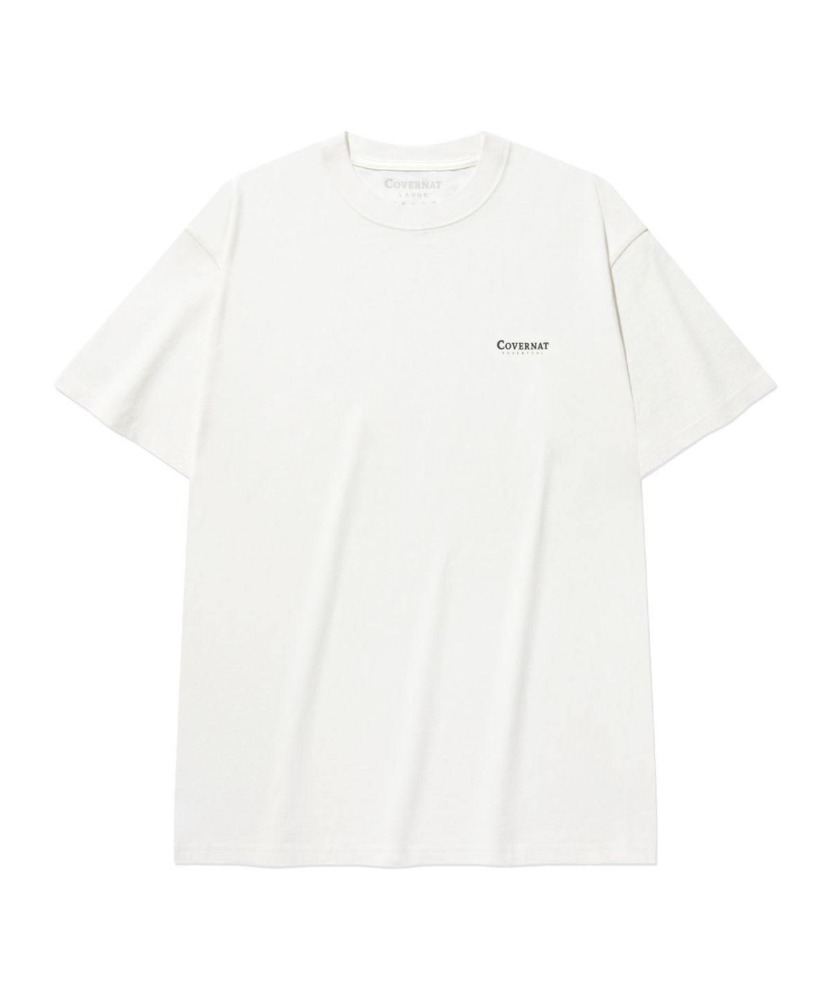 커버낫(COVERNAT) [2PACK] 쿨 코튼 티셔츠 White+White