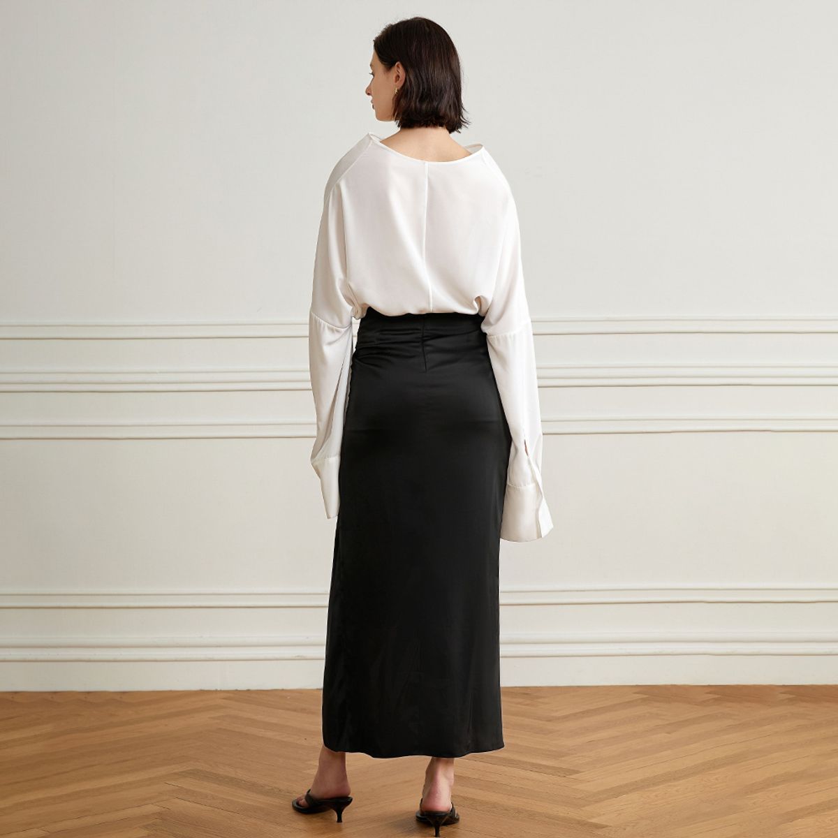와이와이아이엠(YYIAM) YY_High-waisted bodycon skirt