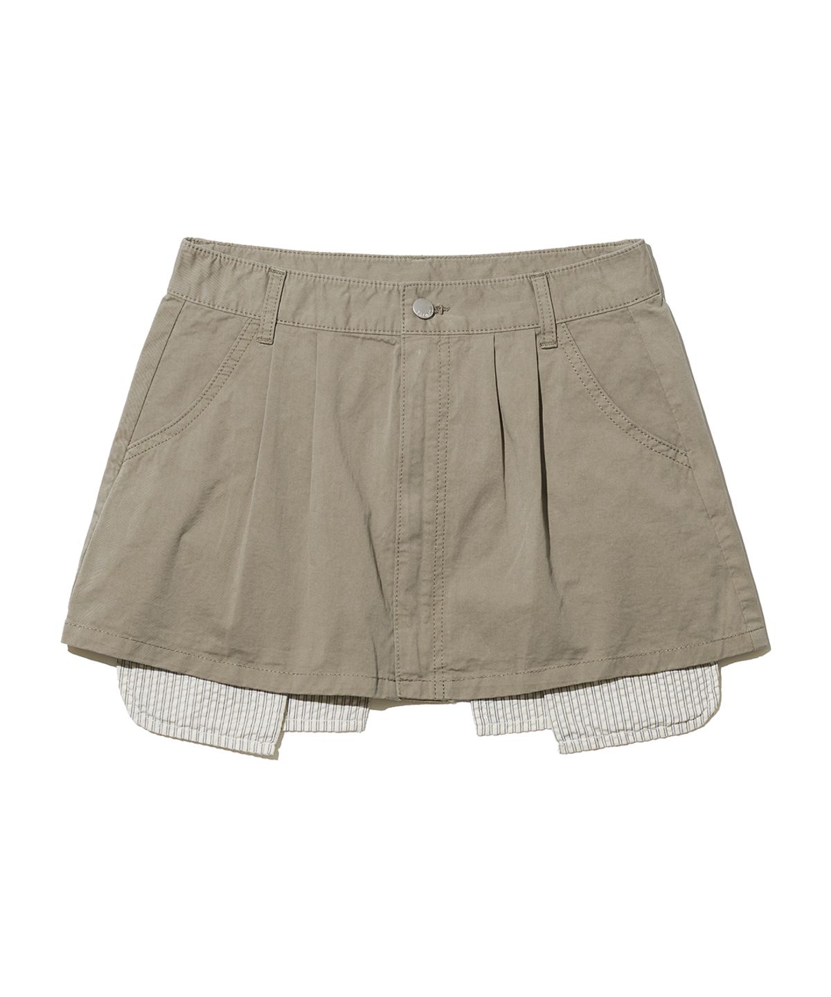 빅유니온(BIG UNION) LOW-RISE CHINO SKIRT / 2 COLOR