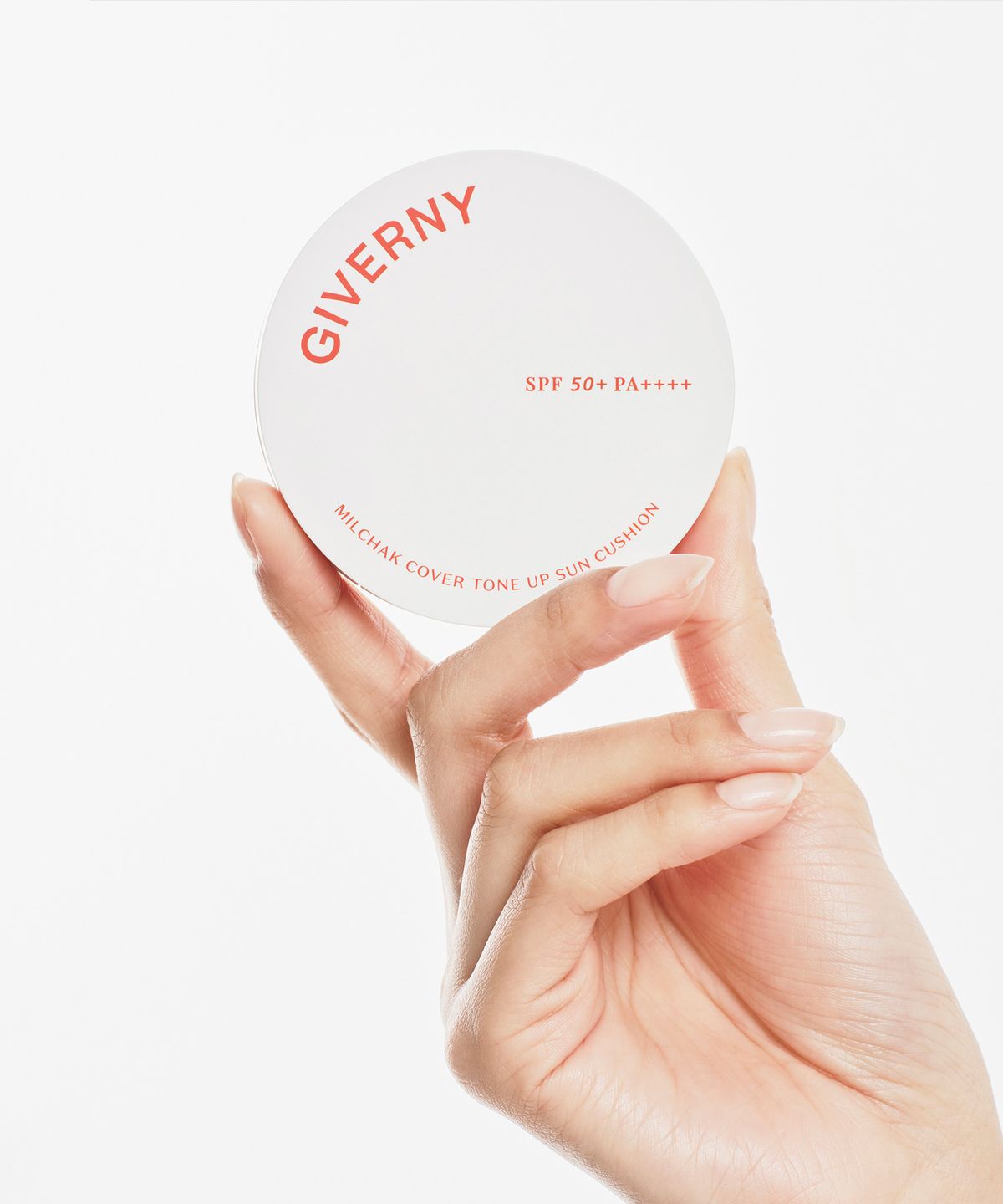 지베르니(GIVERNY) 밀착 커버 톤업 선 쿠션 클리어 베이지 12g