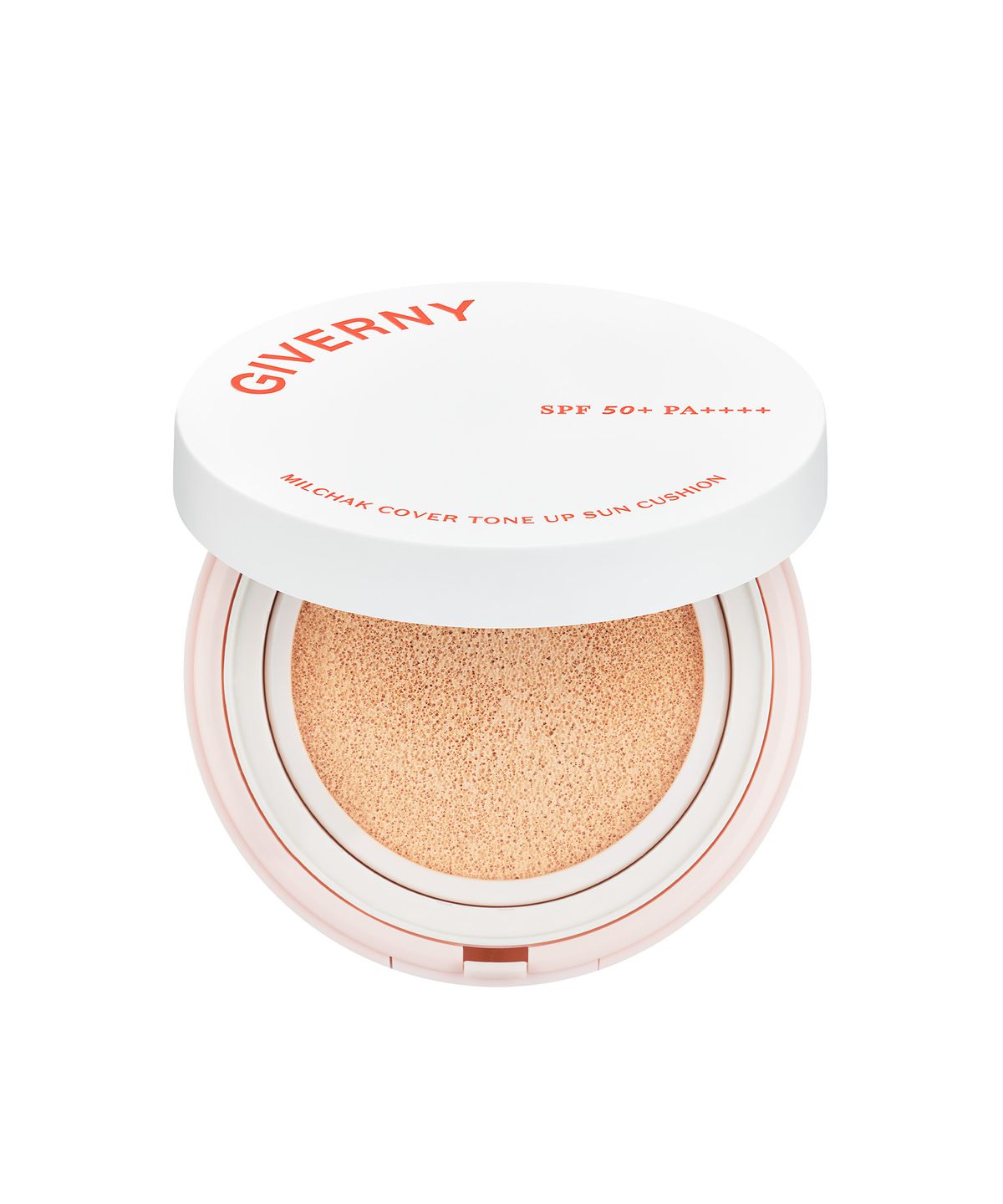 지베르니(GIVERNY) 밀착 커버 톤업 선 쿠션 클리어 베이지 12g