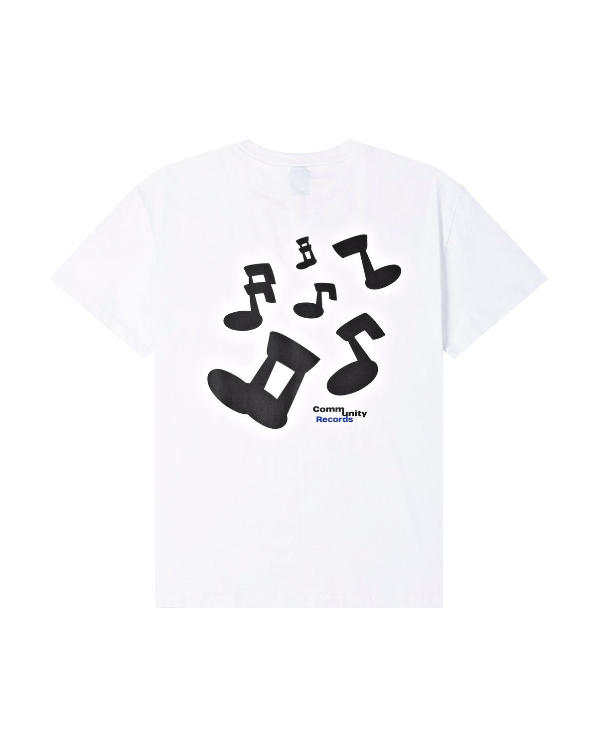 커뮤니티클럽(COMMUNITY CLUB) MUSIC NOTE TEE White