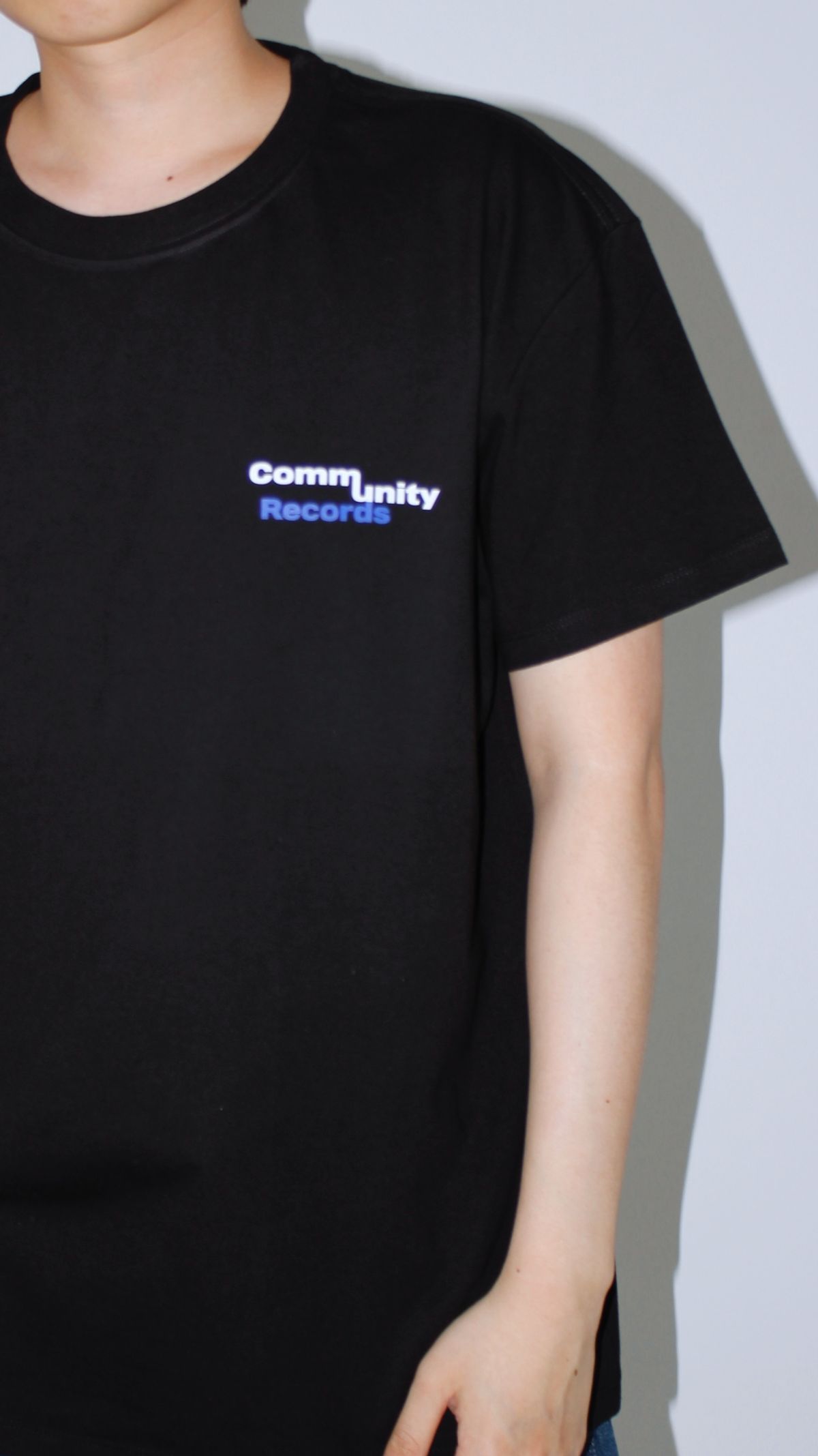 커뮤니티클럽(COMMUNITY CLUB) MUSIC NOTE TEE Black