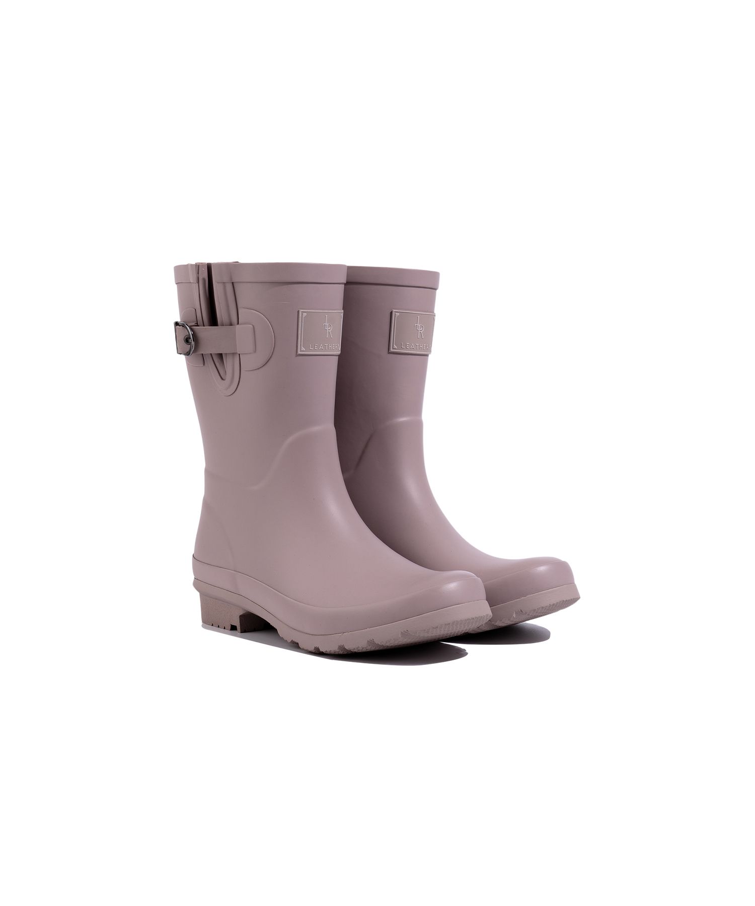 MUSINSA | LEATHERY Melting Plain Rain Boots [3 COLOR]