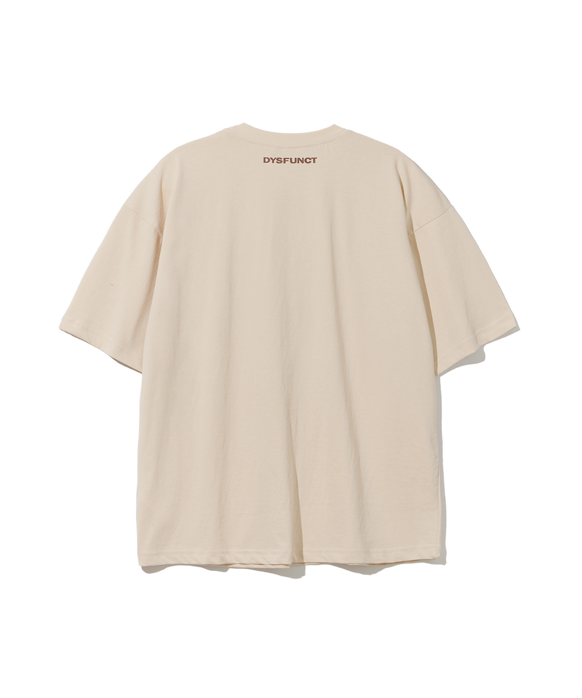 디스펑트(DYSFUNCT) BROWN BEAR CANDY T-SHIRT (CREAM)