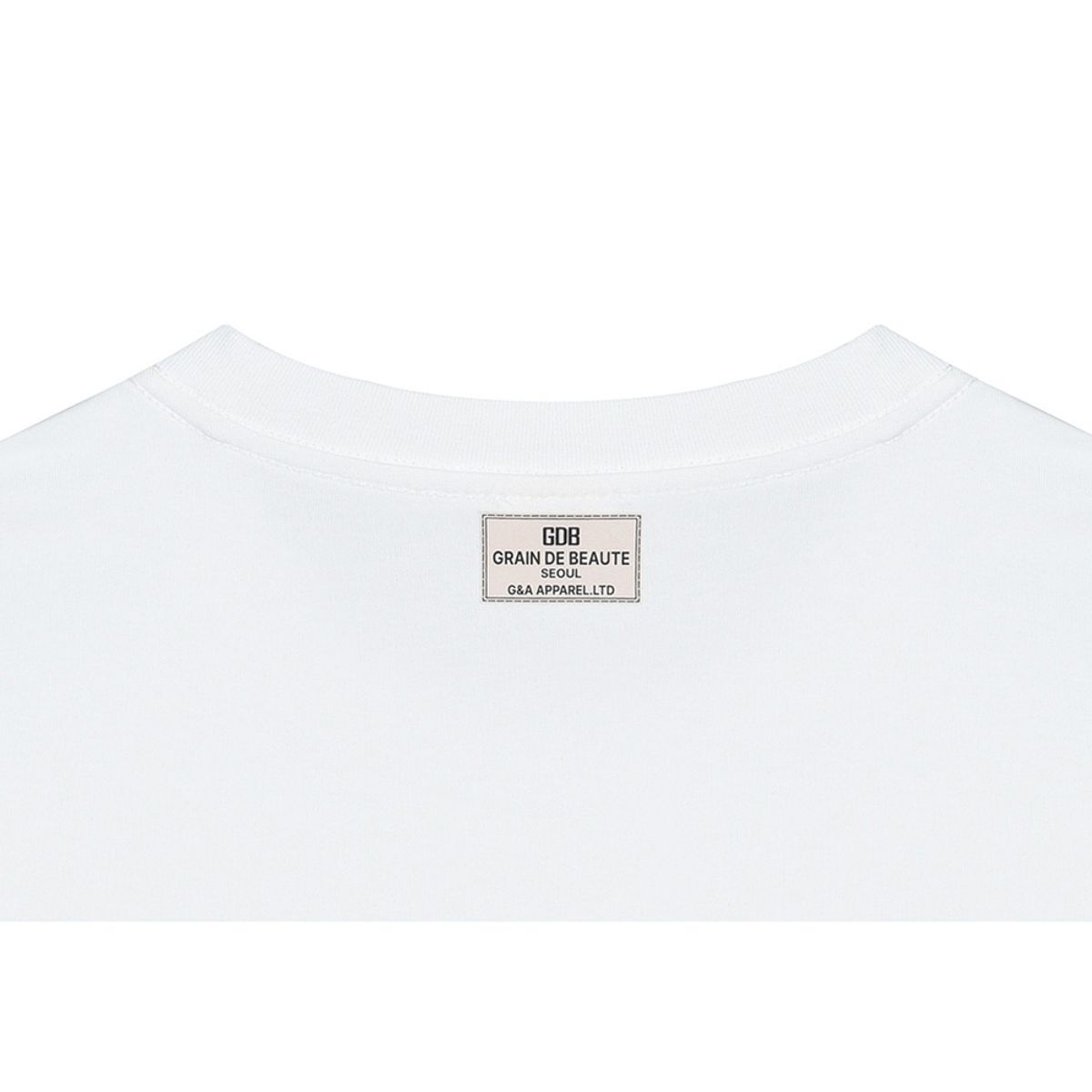 그랭드보떼(GRAIN DE BEAUTE) GDB T-SHIRT 03 [WHITE]