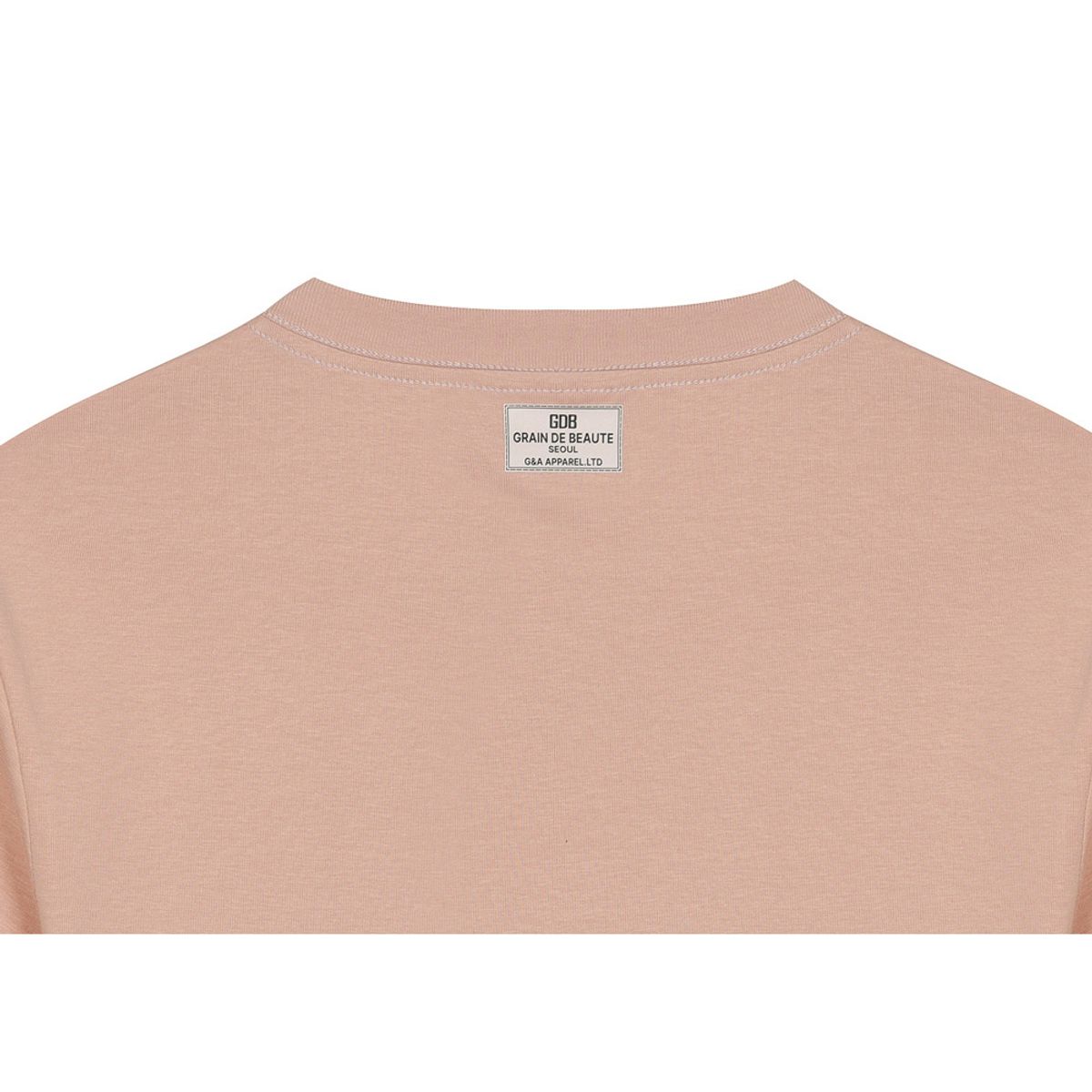 그랭드보떼(GRAIN DE BEAUTE) GDB T-SHIRT 03 [INDY PINK]