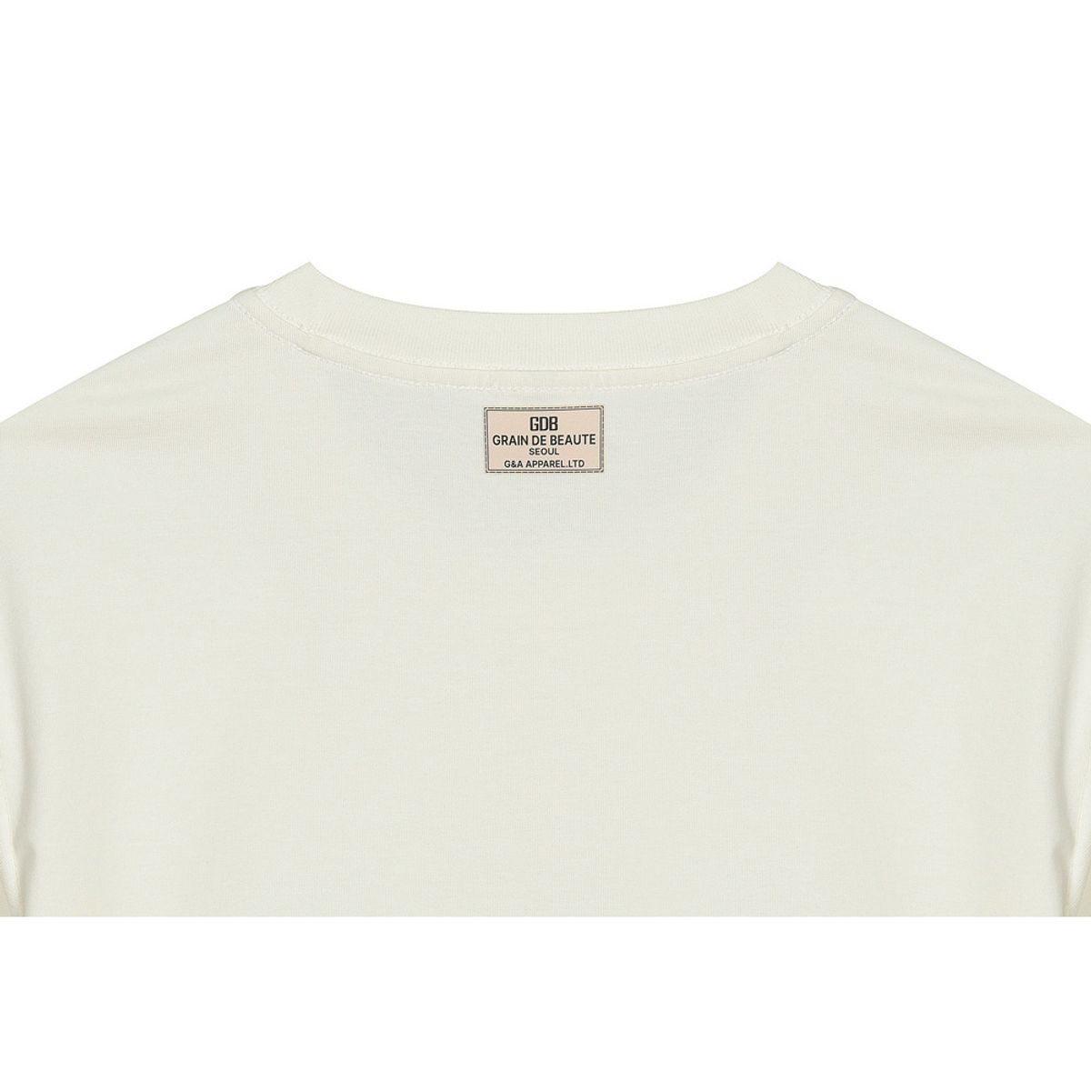 그랭드보떼(GRAIN DE BEAUTE) GDB T-SHIRT 03 [BEIGE]