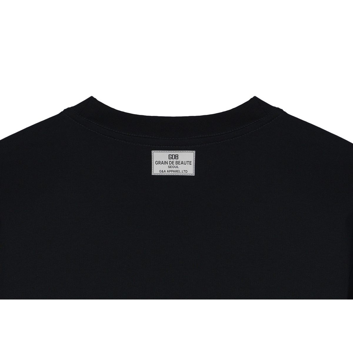 그랭드보떼(GRAIN DE BEAUTE) GDB T-SHIRT 03 [BLACK]