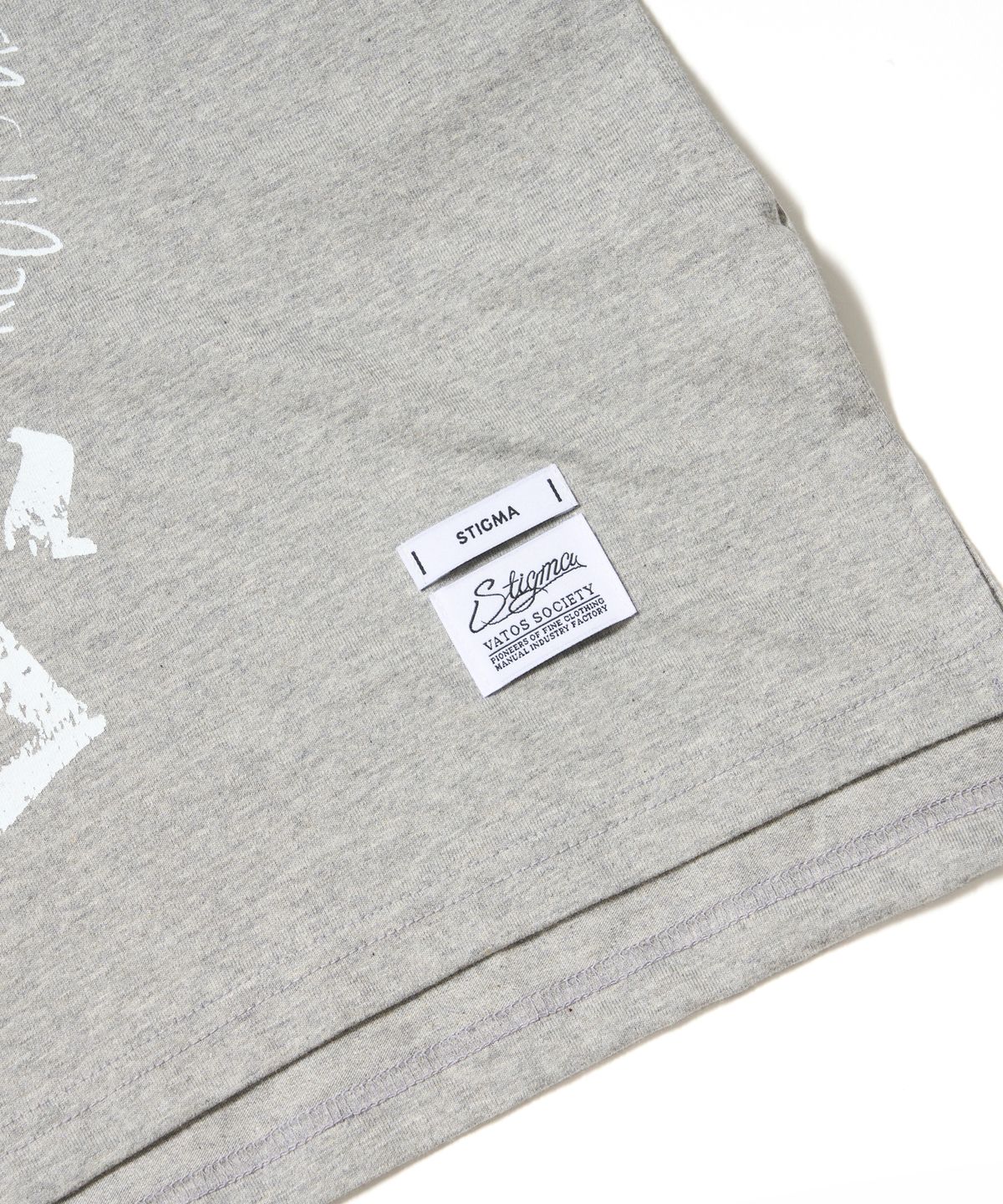 스티그마(STIGMA) Angel Oversized Short Sleeves T-Shirts Gray