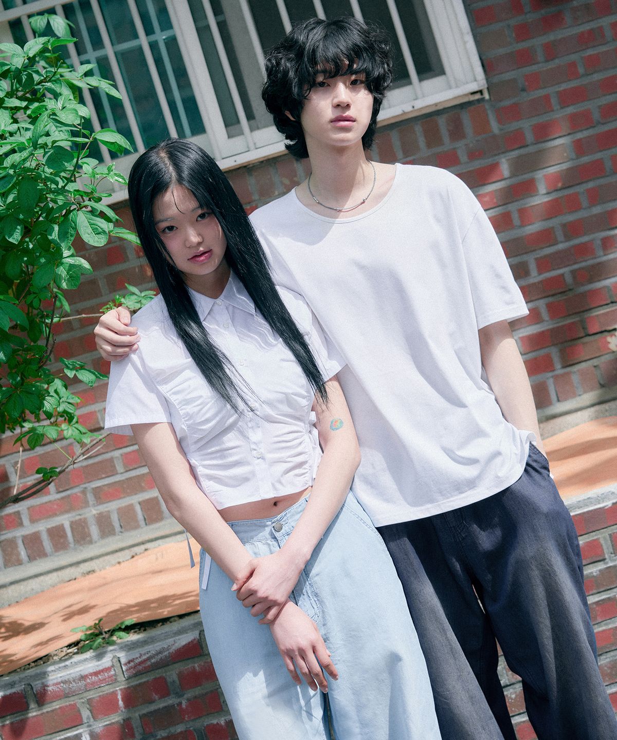 아워데이즈(OURDAYZ) 쿨 린넨 브리즈 데님 팬츠 [LIGHT BLUE]