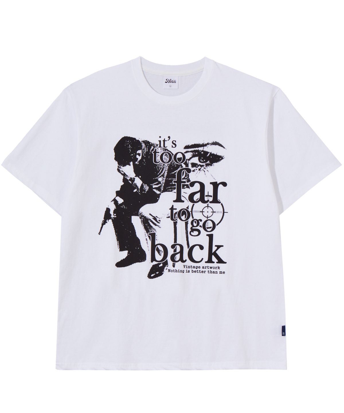 낫띵이즈베럴댄미(NOTHINGISBETTERTHANME) VINTAGE ARTWORK TEE_white