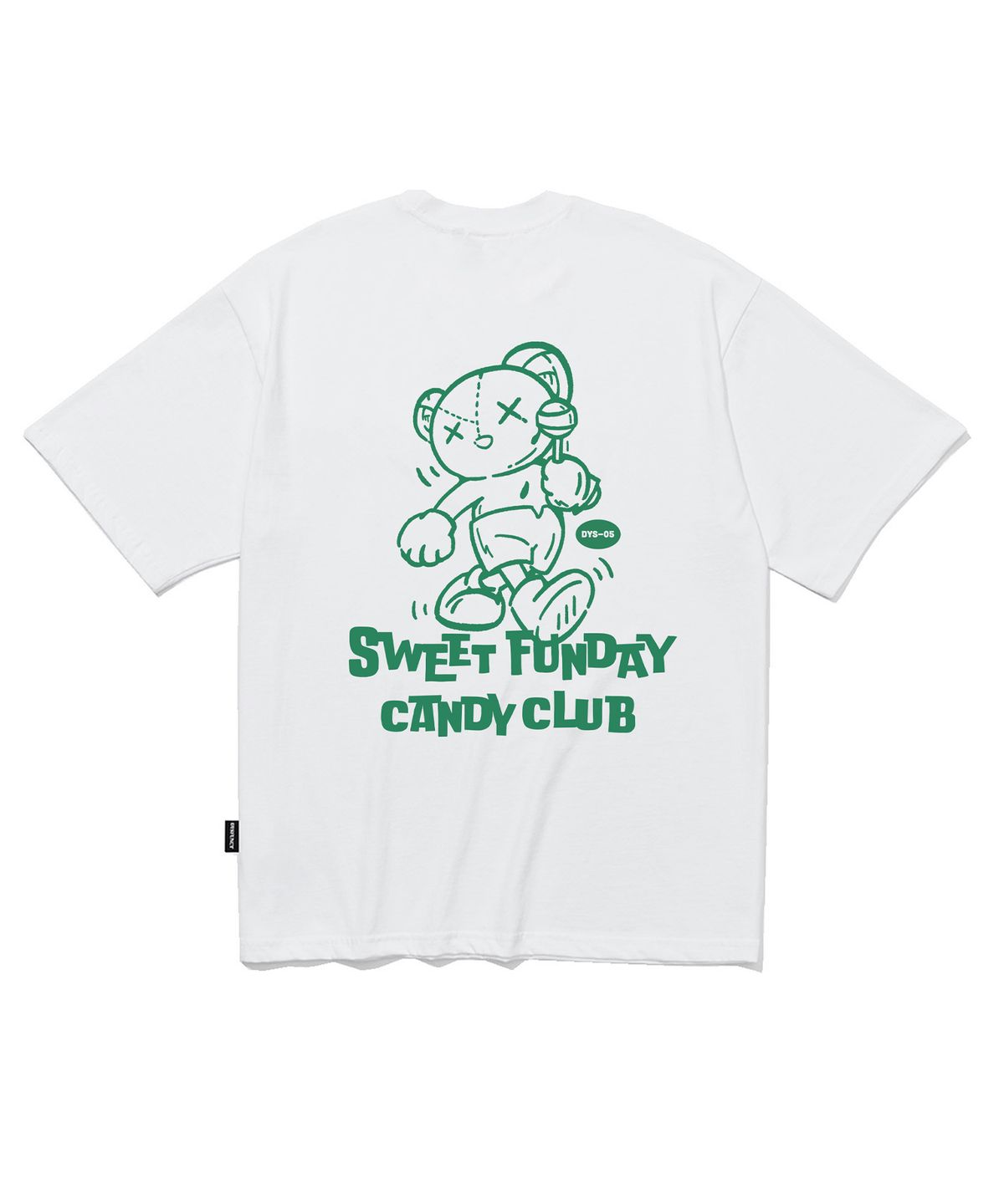 디스펑트(DYSFUNCT) FUNDAY CLUB T-SHIRT (WHITE)