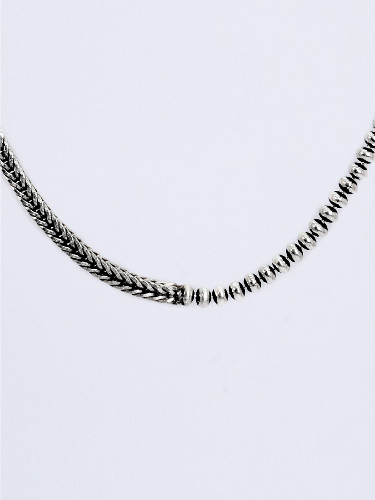 하랑(HARANG) HR 330N_Silver Chain Necklace