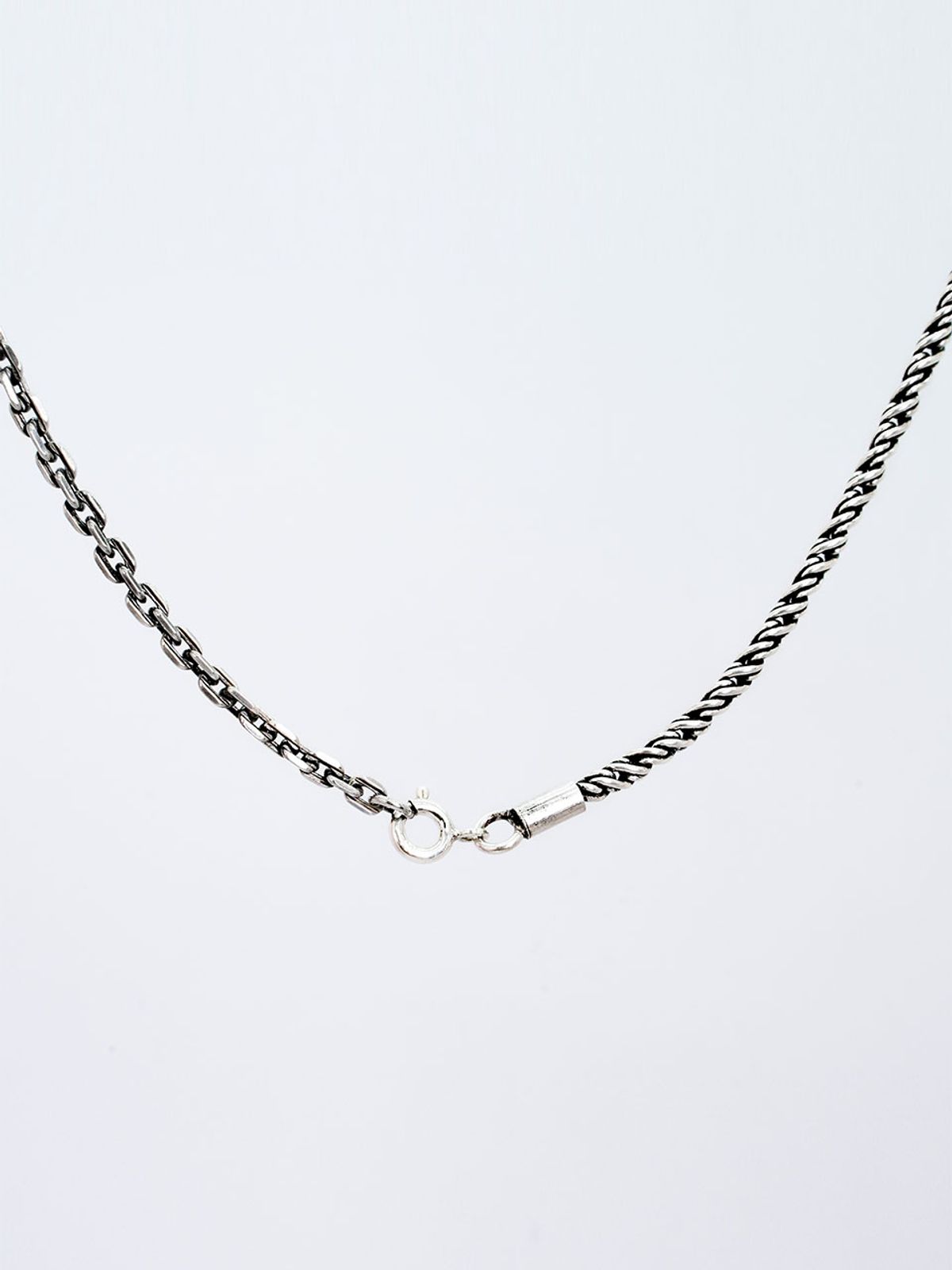 하랑(HARANG) HR 332N_Silver Chain Necklace