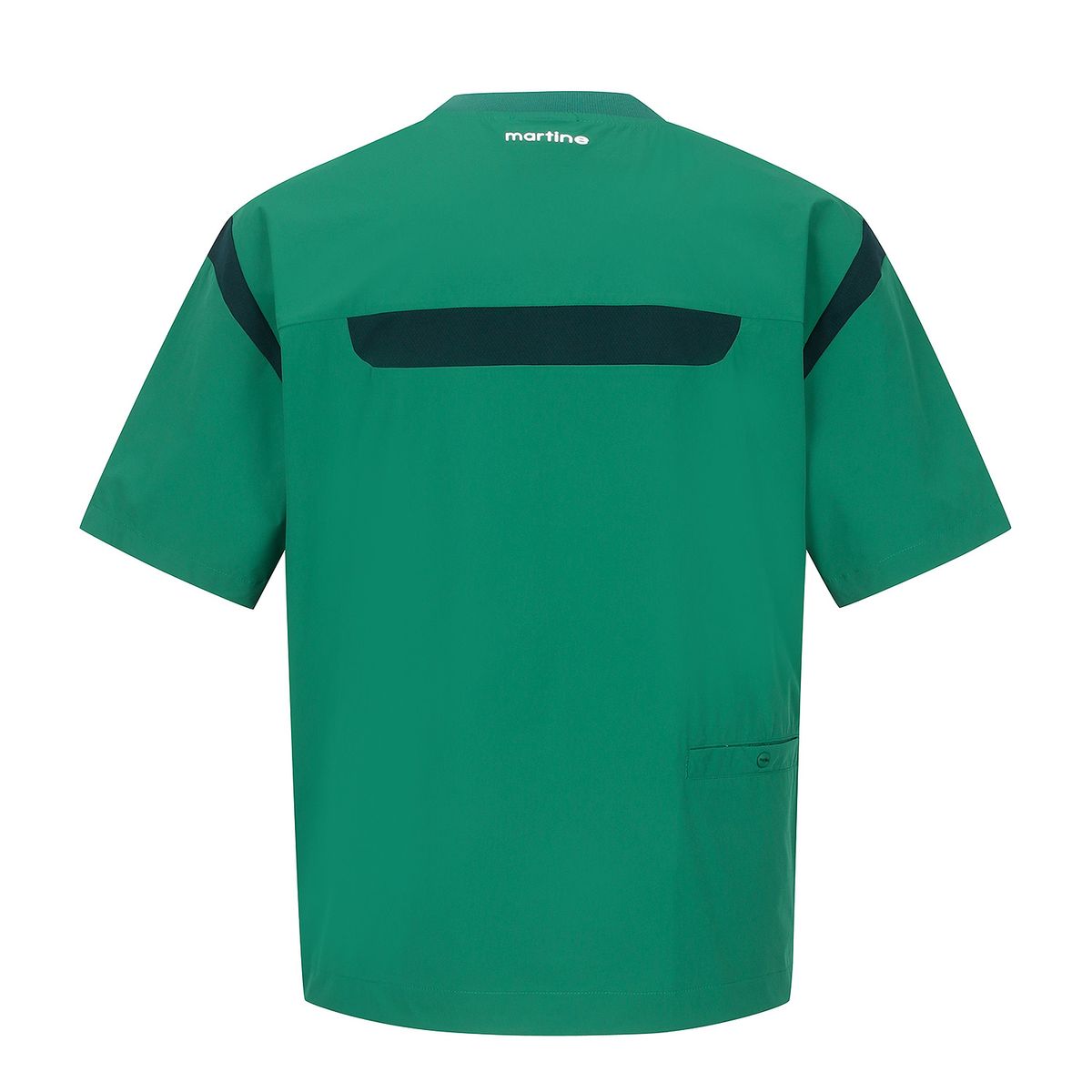 마틴골프(MARTINE GOLF) Mesh Matching Round T-Shirts_Green (Men)