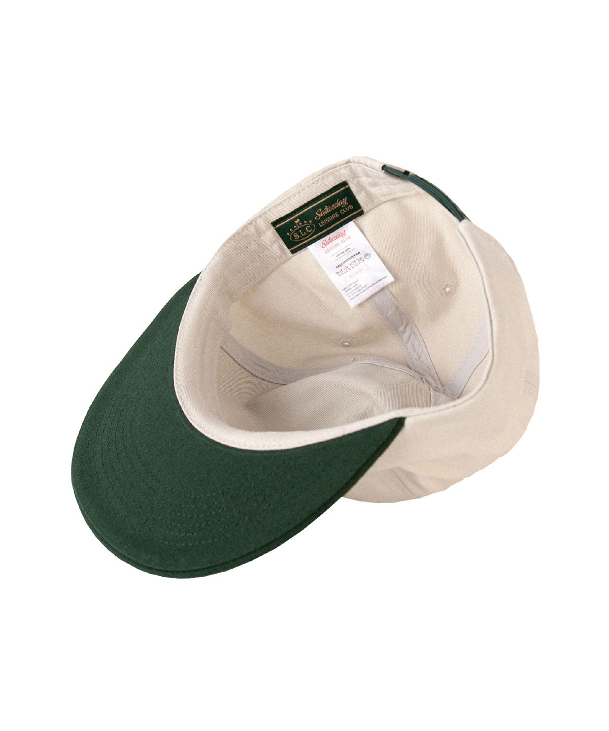세러데이 레저 클럽(SATURDAY LEISURE CLUB) Leisure Ball Cap - British Racing Green & Ivory